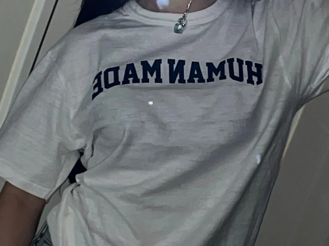 휴먼 메이드 그래픽 티셔츠 #6 화이트 thumbnail 4