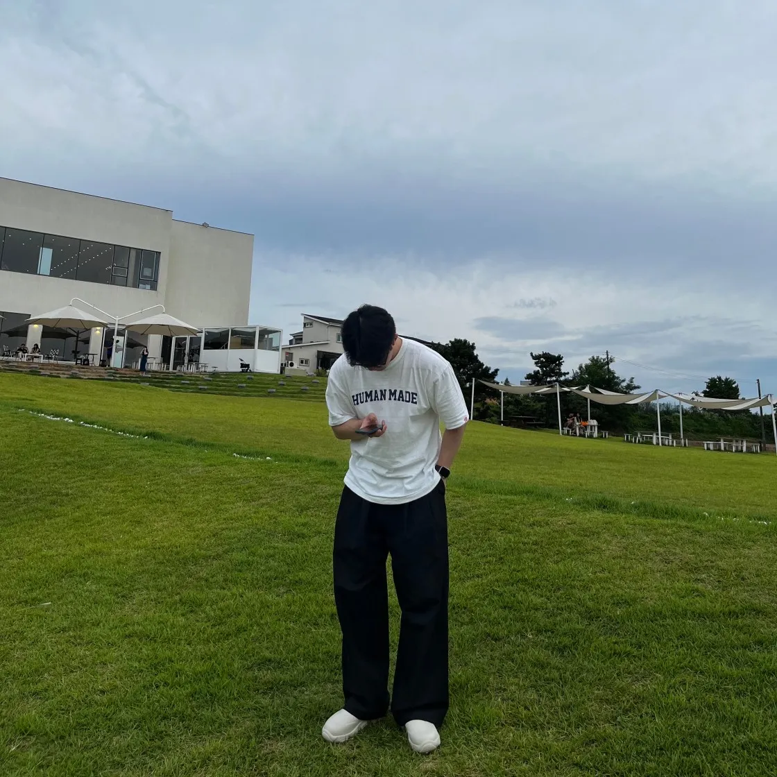 휴먼 메이드 그래픽 티셔츠 #6 화이트 thumbnail 5