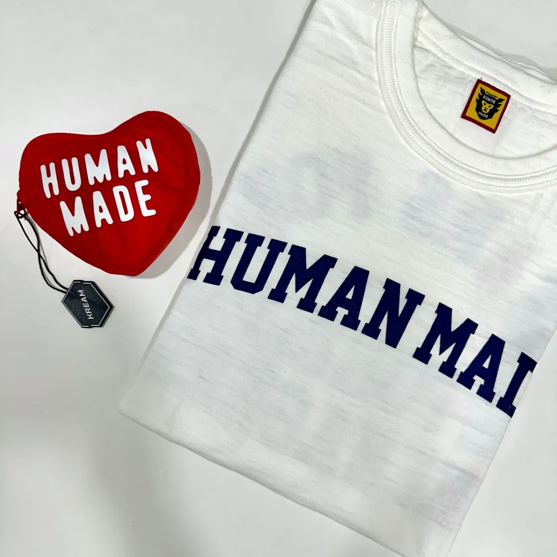 휴먼 메이드 그래픽 티셔츠 #6 화이트 thumbnail 6