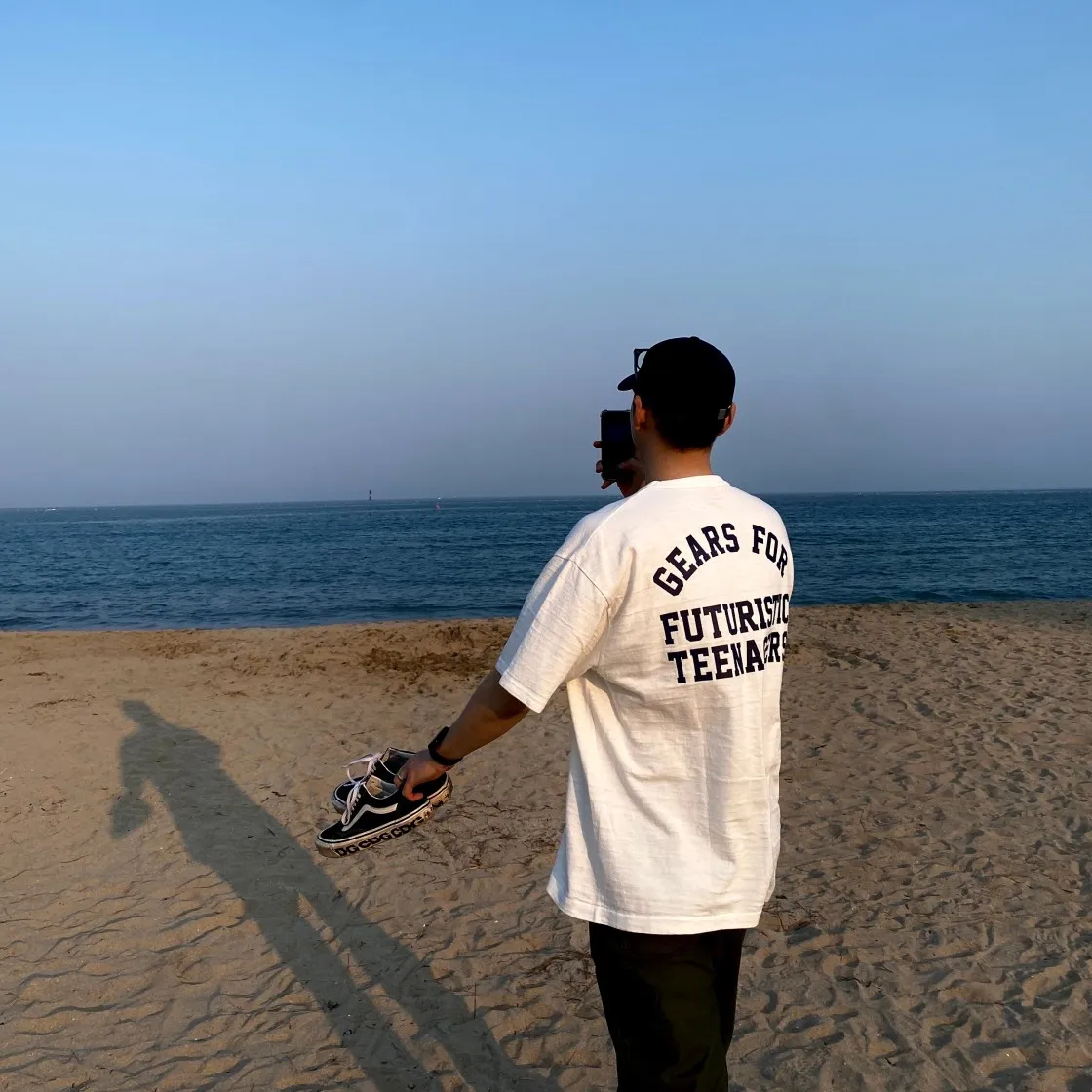 휴먼 메이드 그래픽 티셔츠 #6 화이트 thumbnail 7