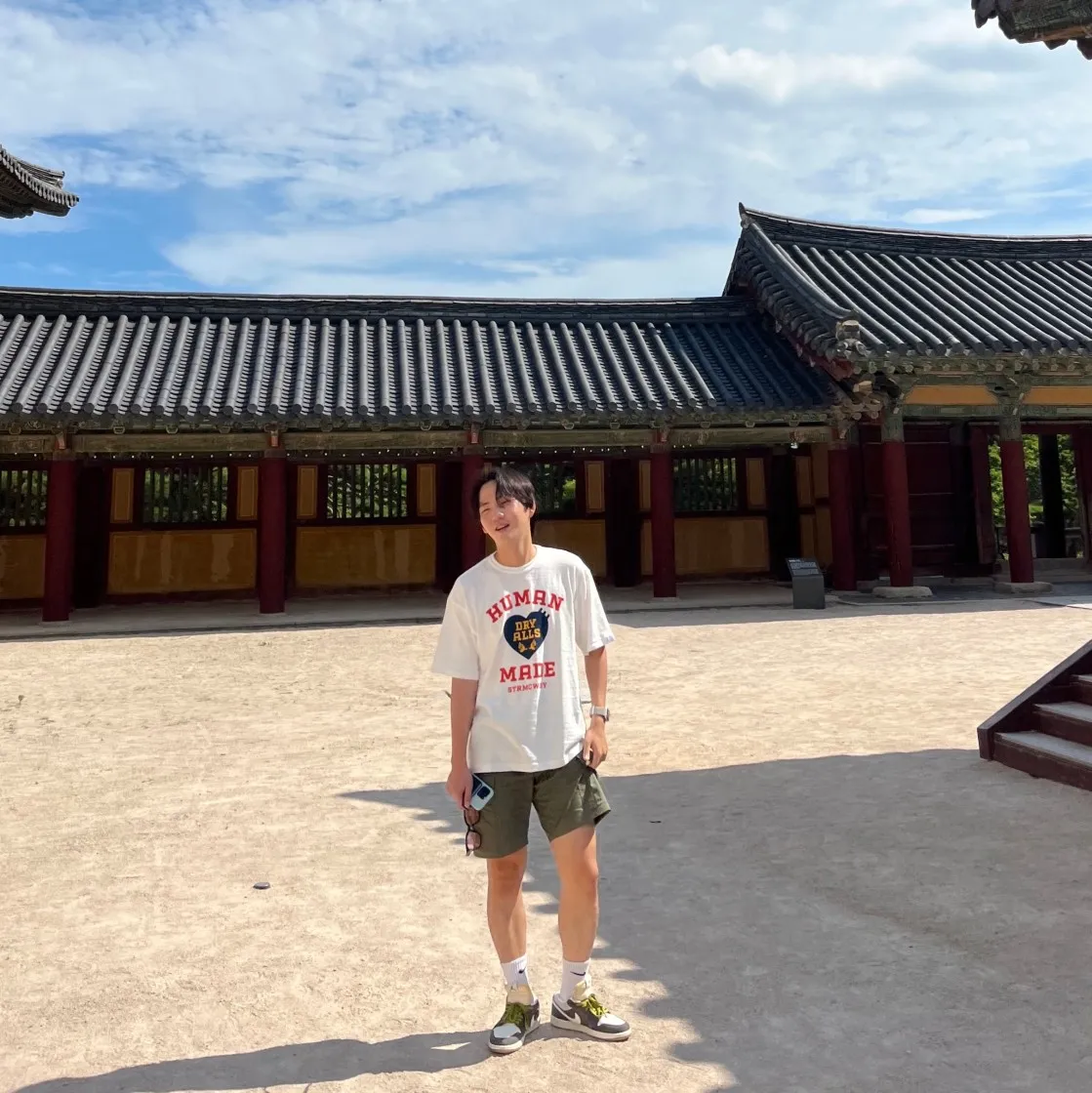 휴먼 메이드 그래픽 티셔츠 #08 화이트 thumbnail 4