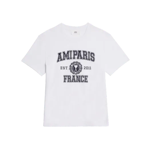 아미 파리 프랑스 티셔츠 화이트