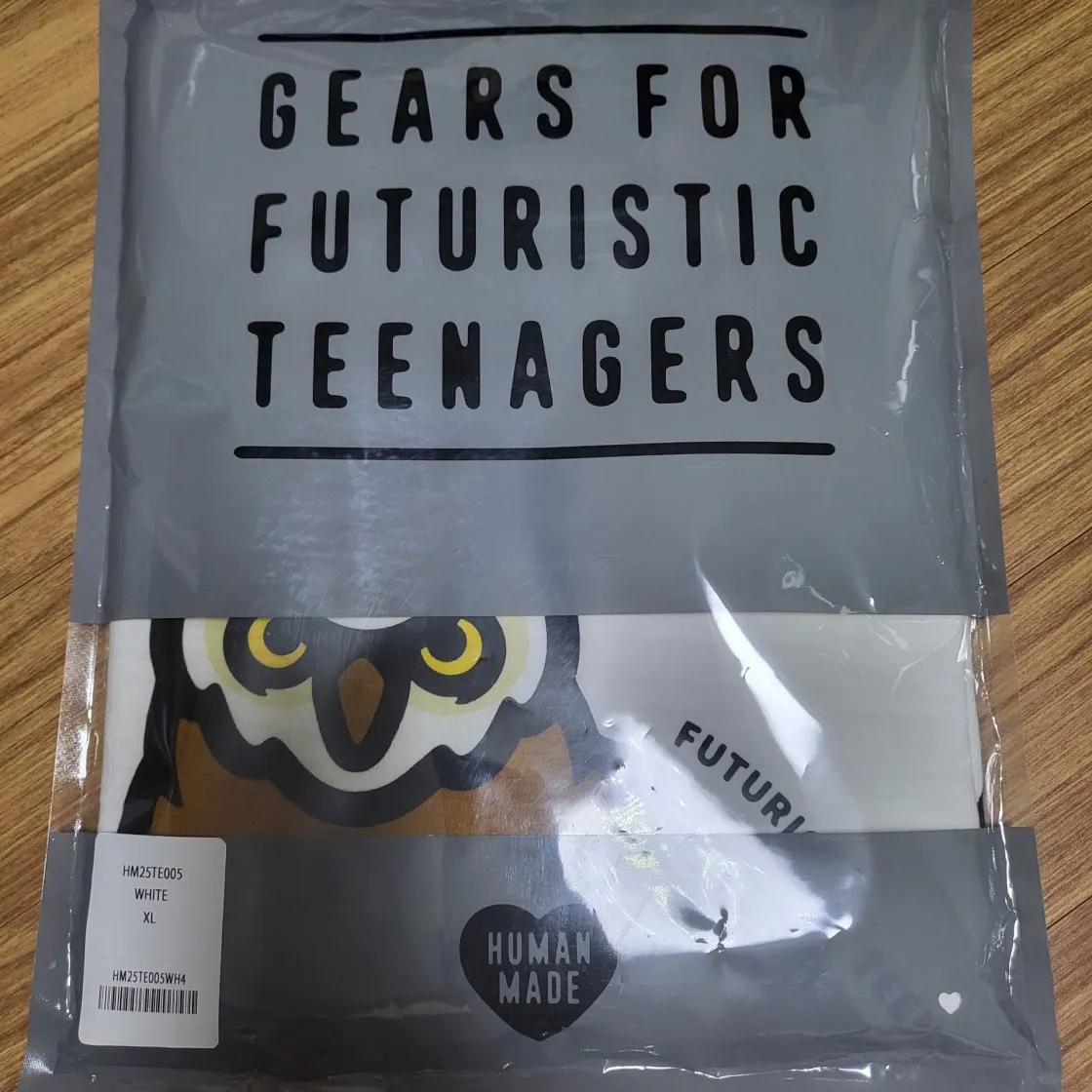 휴먼 메이드 그래픽 티셔츠 #04 화이트 thumbnail 2