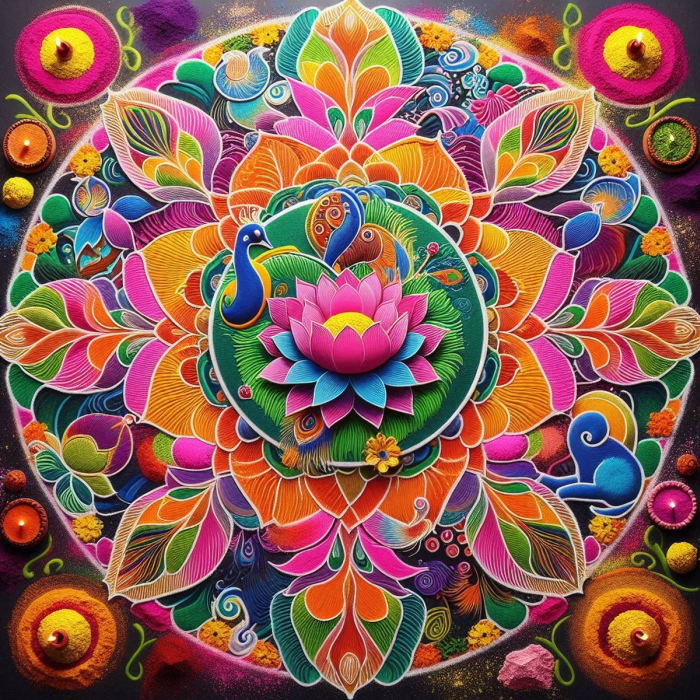 RANGOLI 018