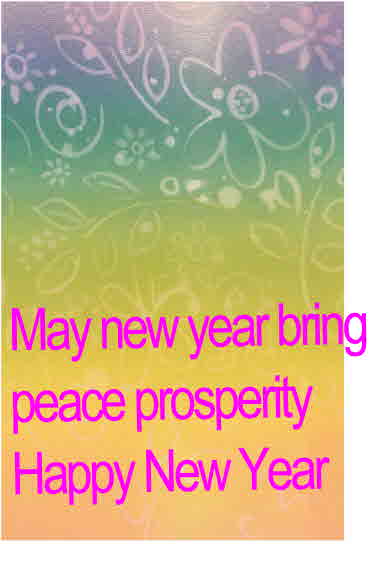 Peace and prosperity