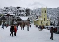 CHRIST CHURCH COVERED WITH SNO