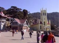 CRIEST CHURCH AT RIDGE SHIMLA