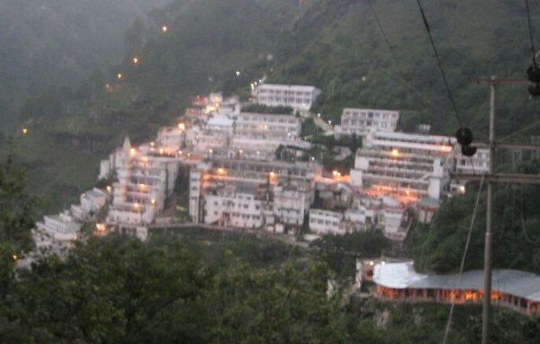 Scenic Vaishno Devi mountain view