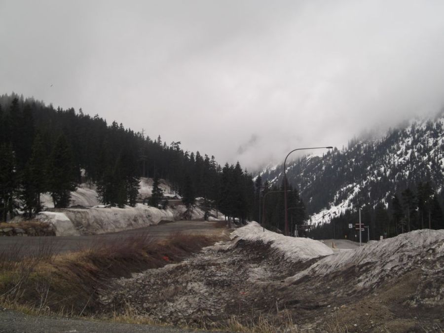 Mountain terrain overview
