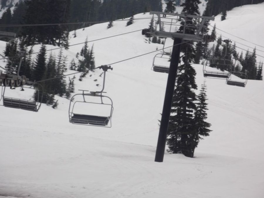 Ski terrain detail
