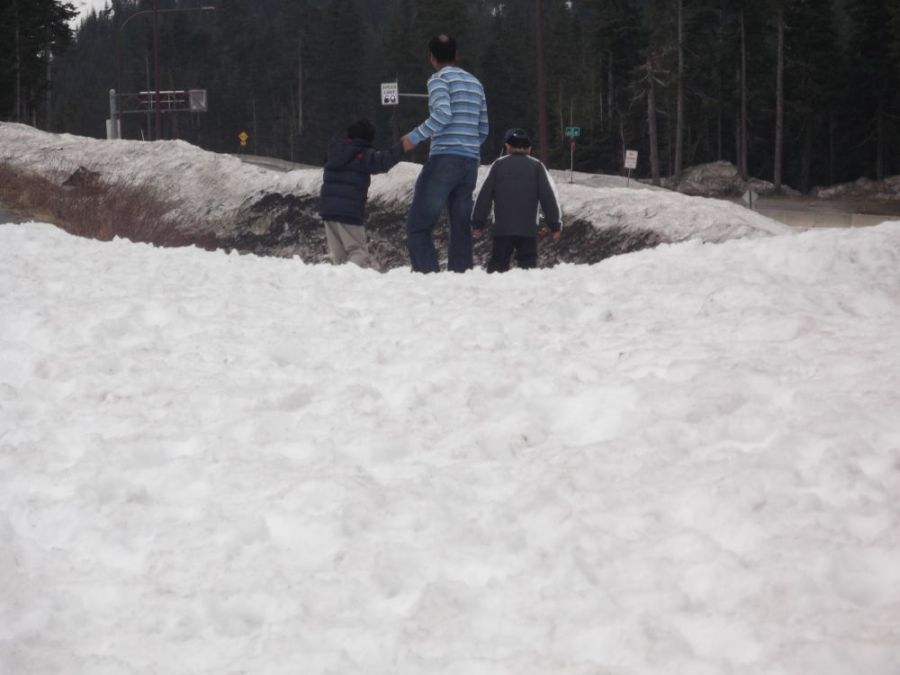 Snowy slopes