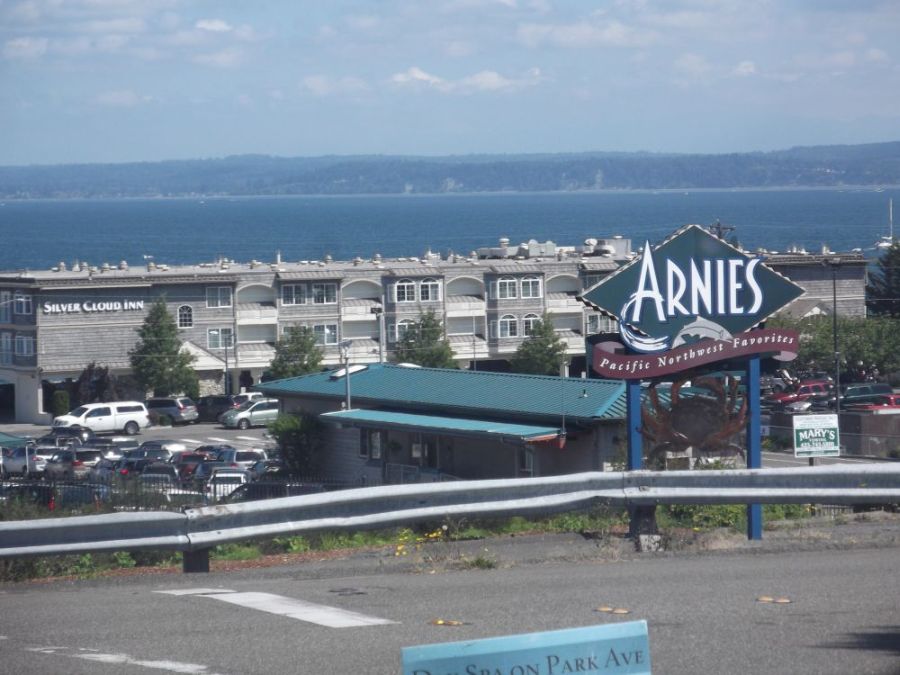 Whidbey Island coastal trail and water views