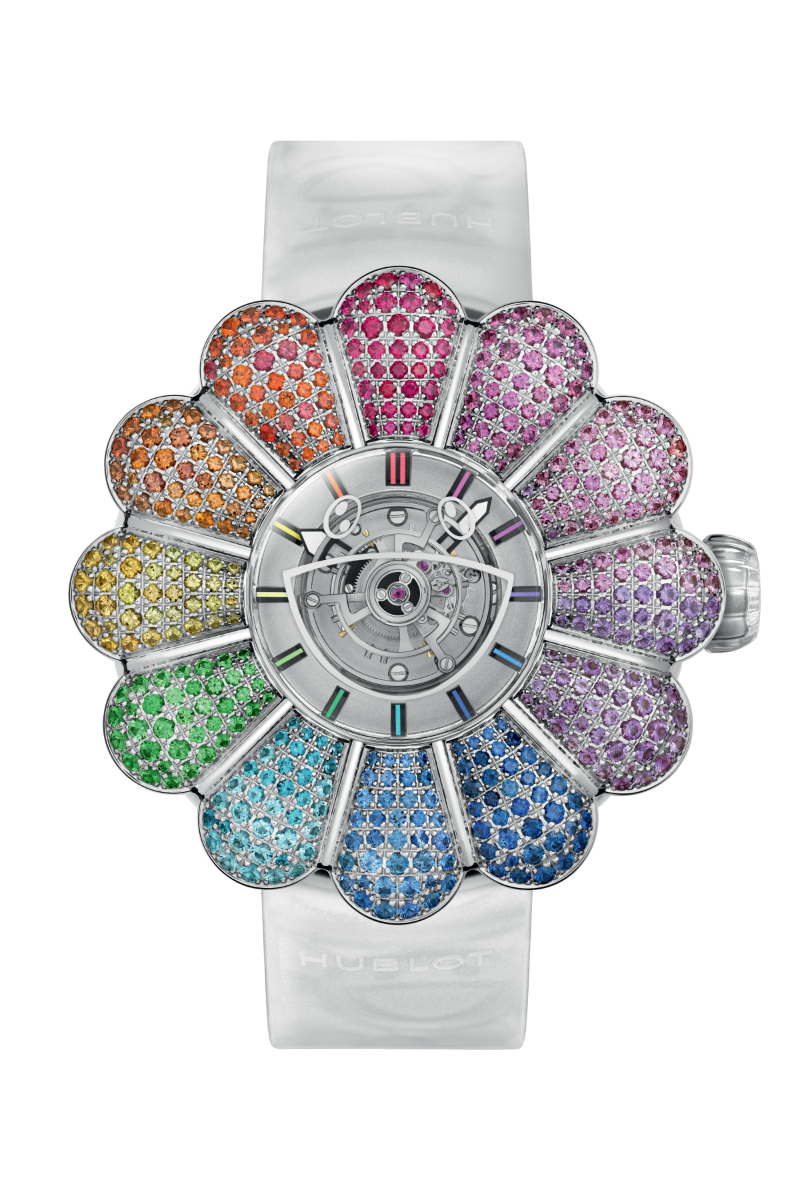 MP-15 TAKASHI MURAKAMI TOURBILLON SAPPHIRE RAINBOW 42MM