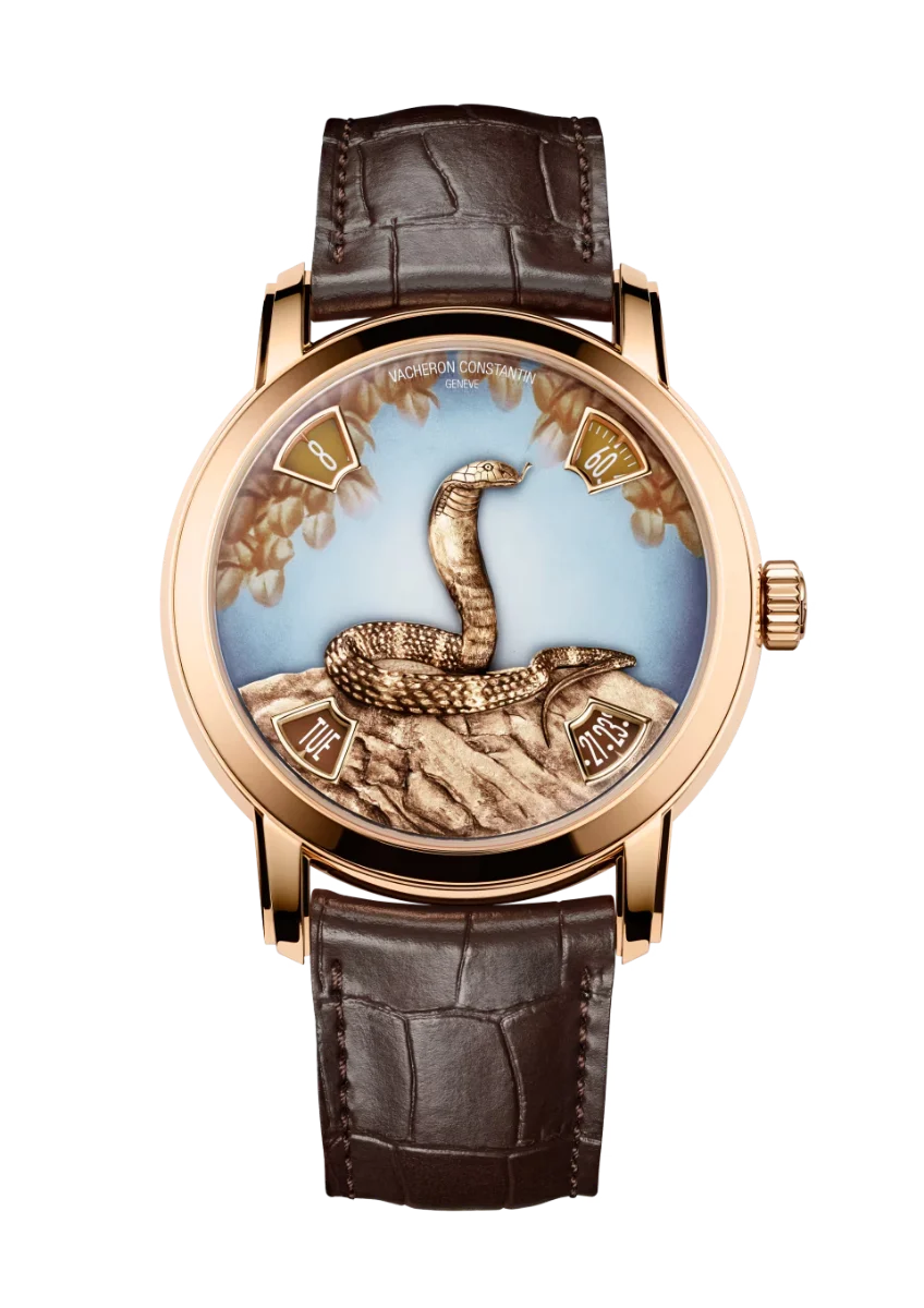THE LEGEND OF THE CHINESE ZODIAC - YEAR OF THE SNAKE PINK GOLD