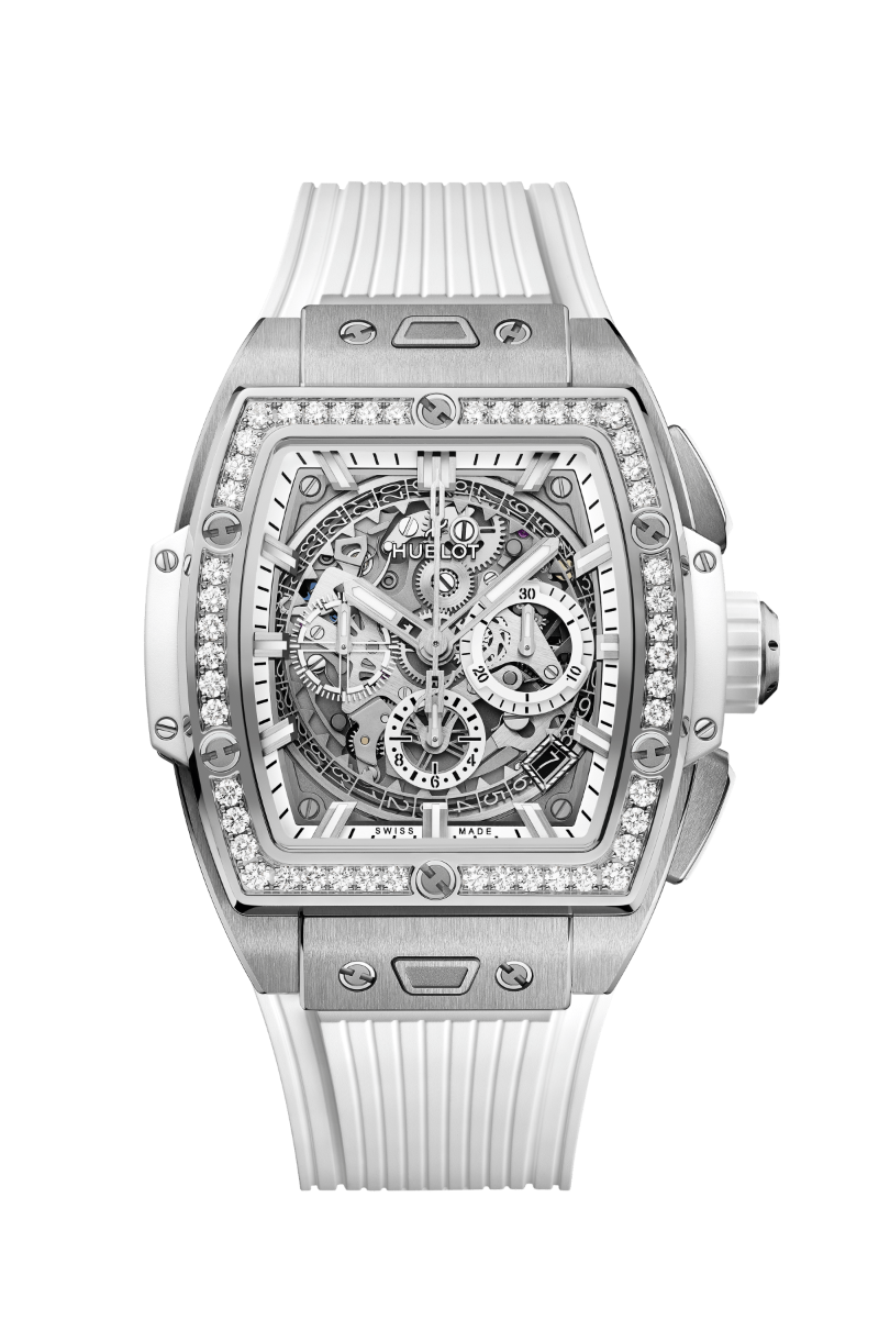 SPIRIT OF BIG BANG TITANIUM WHITE DIAMONDS 42MM