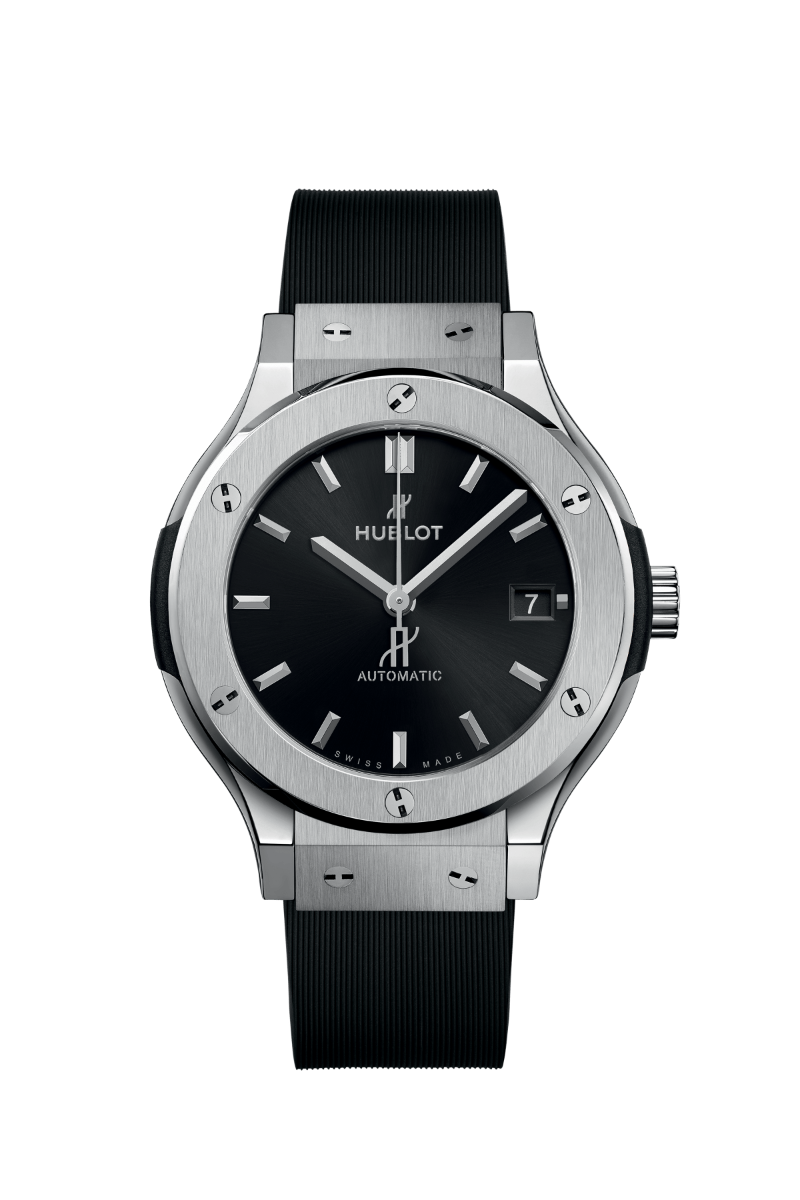 TITANIUM BLACK DIAL 38MM