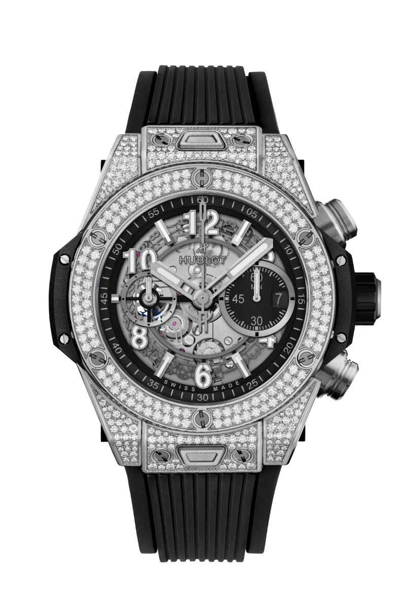 UNICO TITANIUM PAVÉ 44 MM