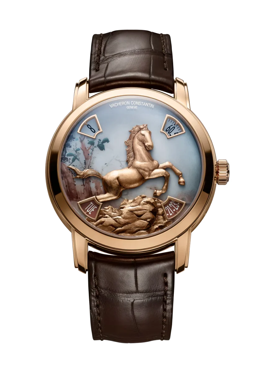 THE LEGEND OF THE CHINESE ZODIAC - YEAR OF THE HORSE PINK GOLD