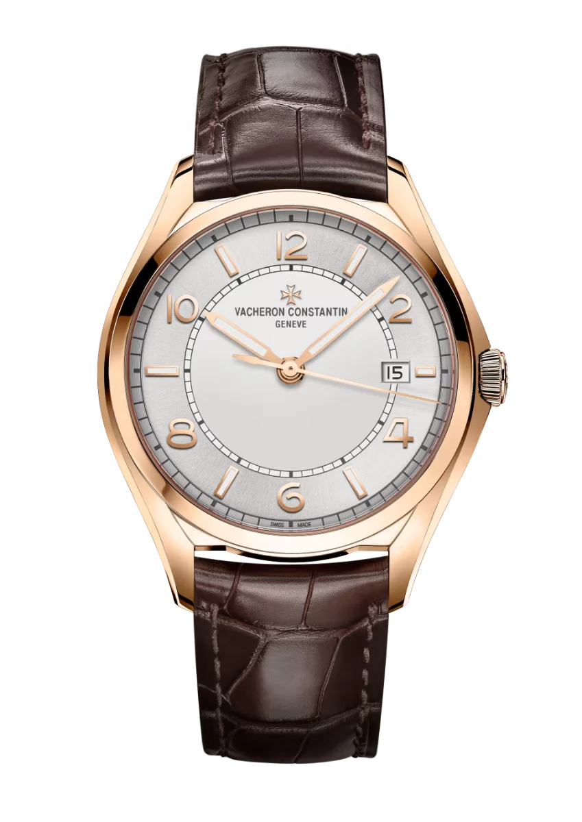 SELF-WINDING 40MM PINK GOLD SILVER DIAL
