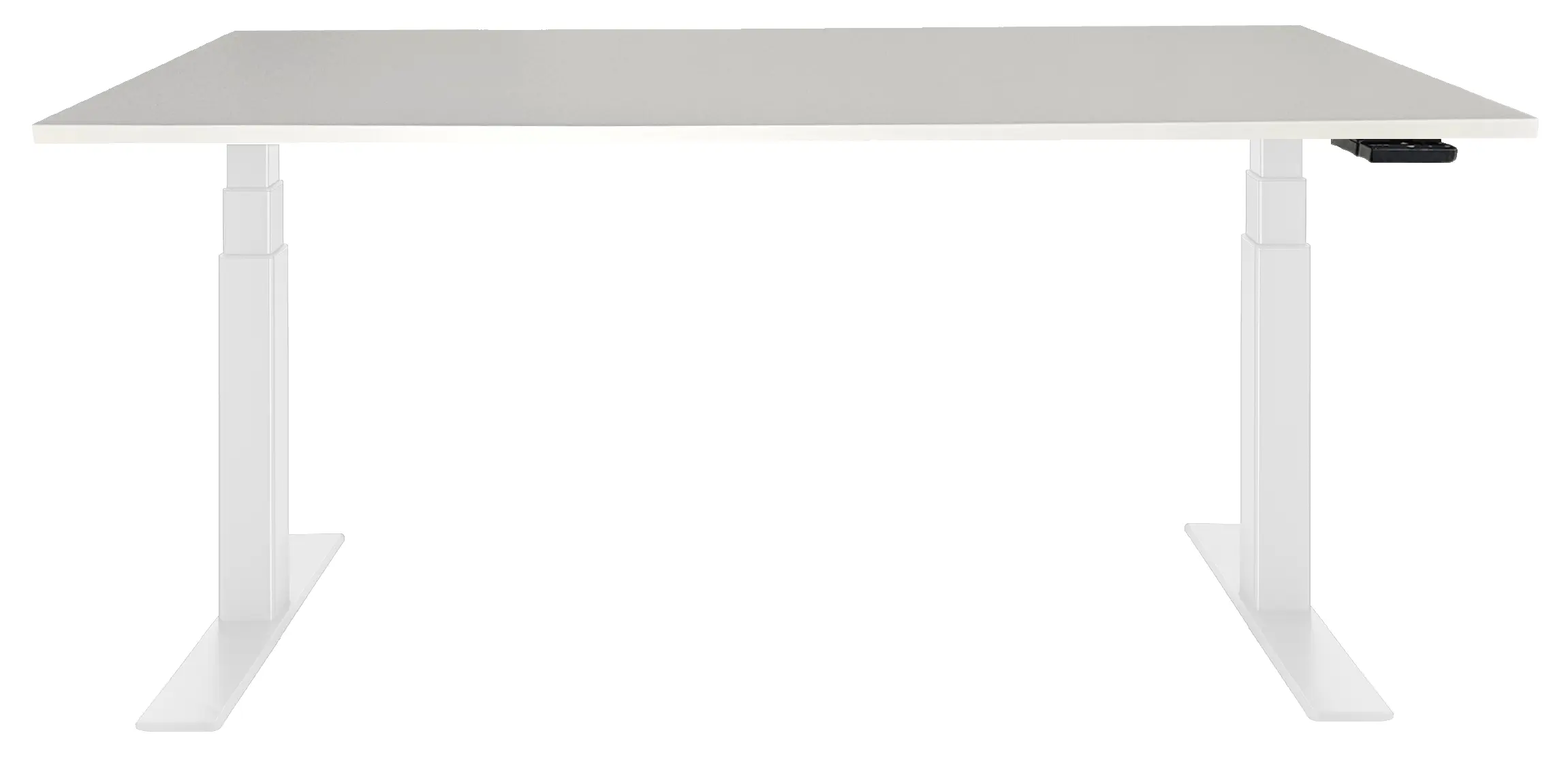 Zit-Sta Bureau Elektrisch 'Deluxe' NPR-1813 120x80cm Wit - Wit