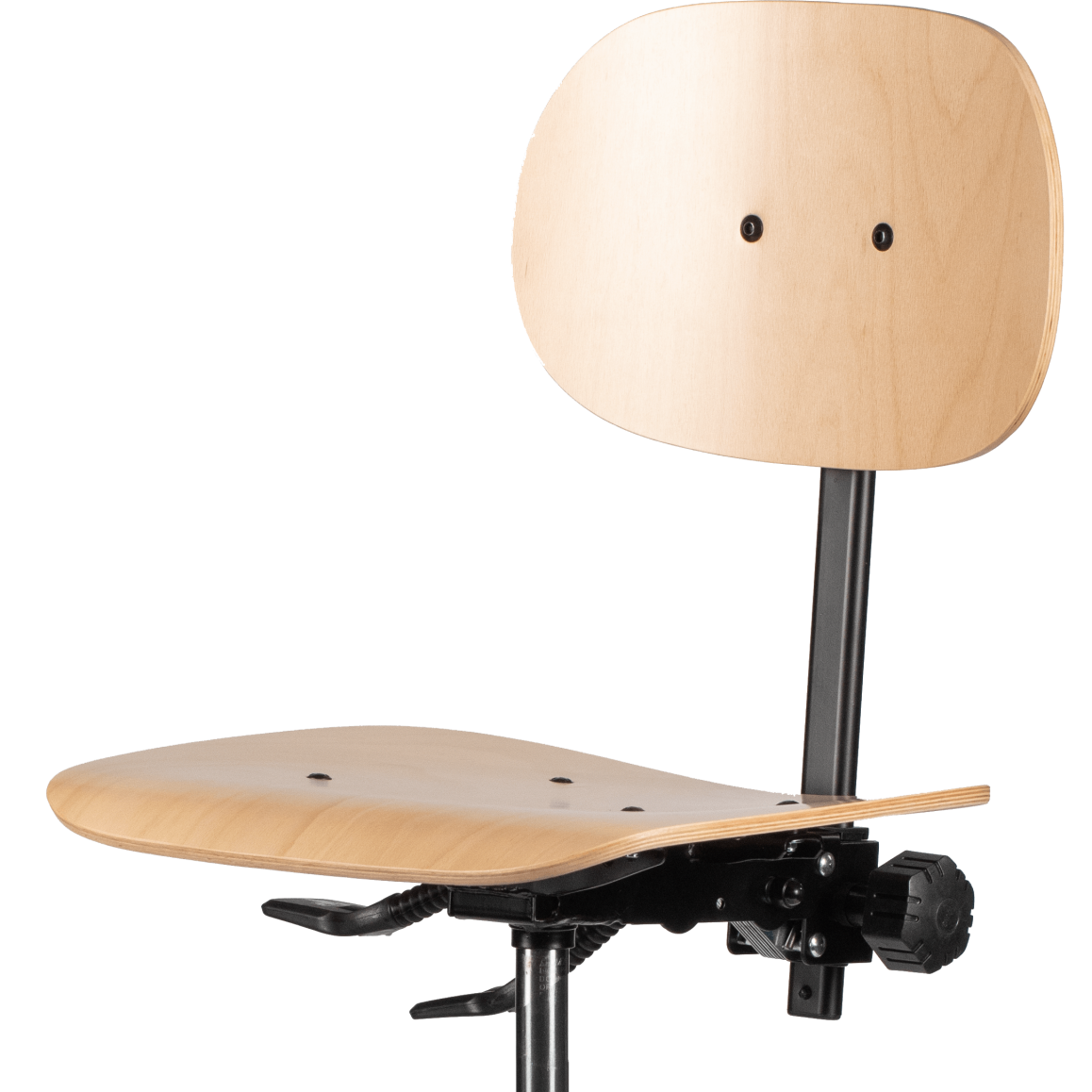 Werkstoel Hout Beuken Zonder armleggers