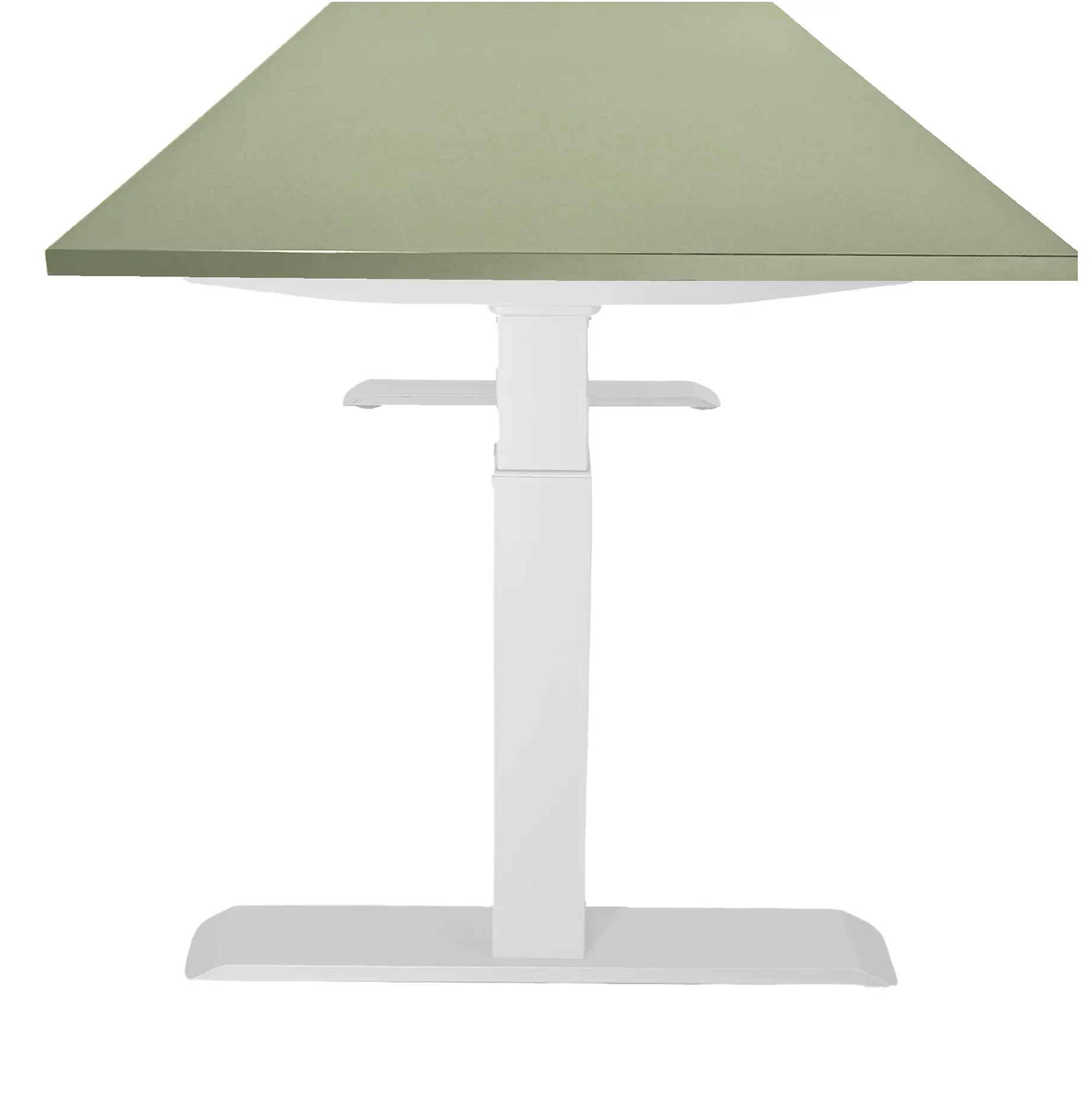 Zit-Sta Bureau Elektrisch 'Basic' 160x80cm Wit - Pine