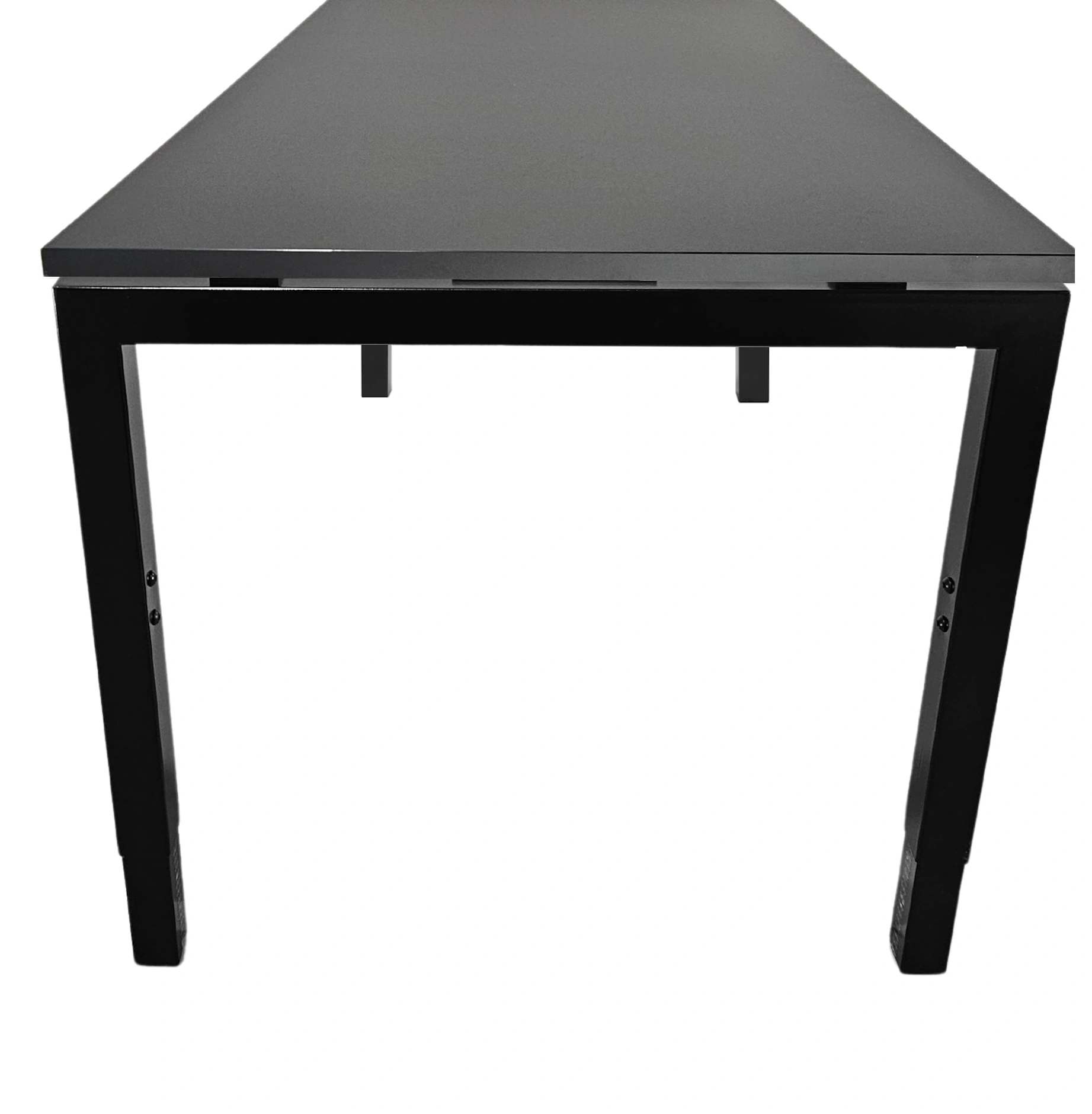 Verstelbaar Bureau Vida 4-poots 120x80cm Zwart Zwart