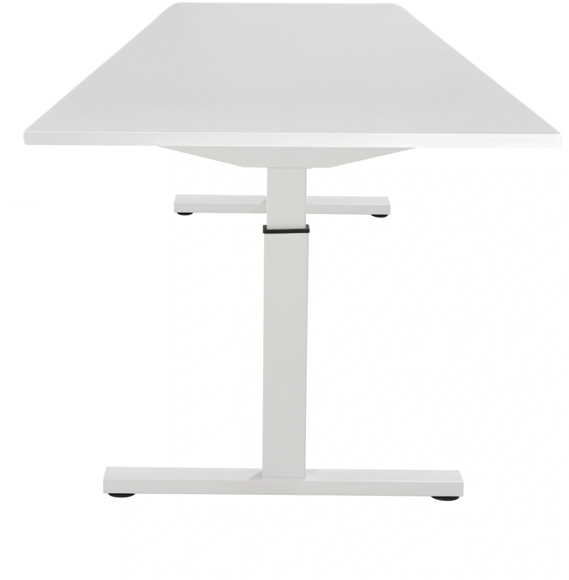 Vamo T-poot Kantinetafel recht 180x80cm Wit Wit