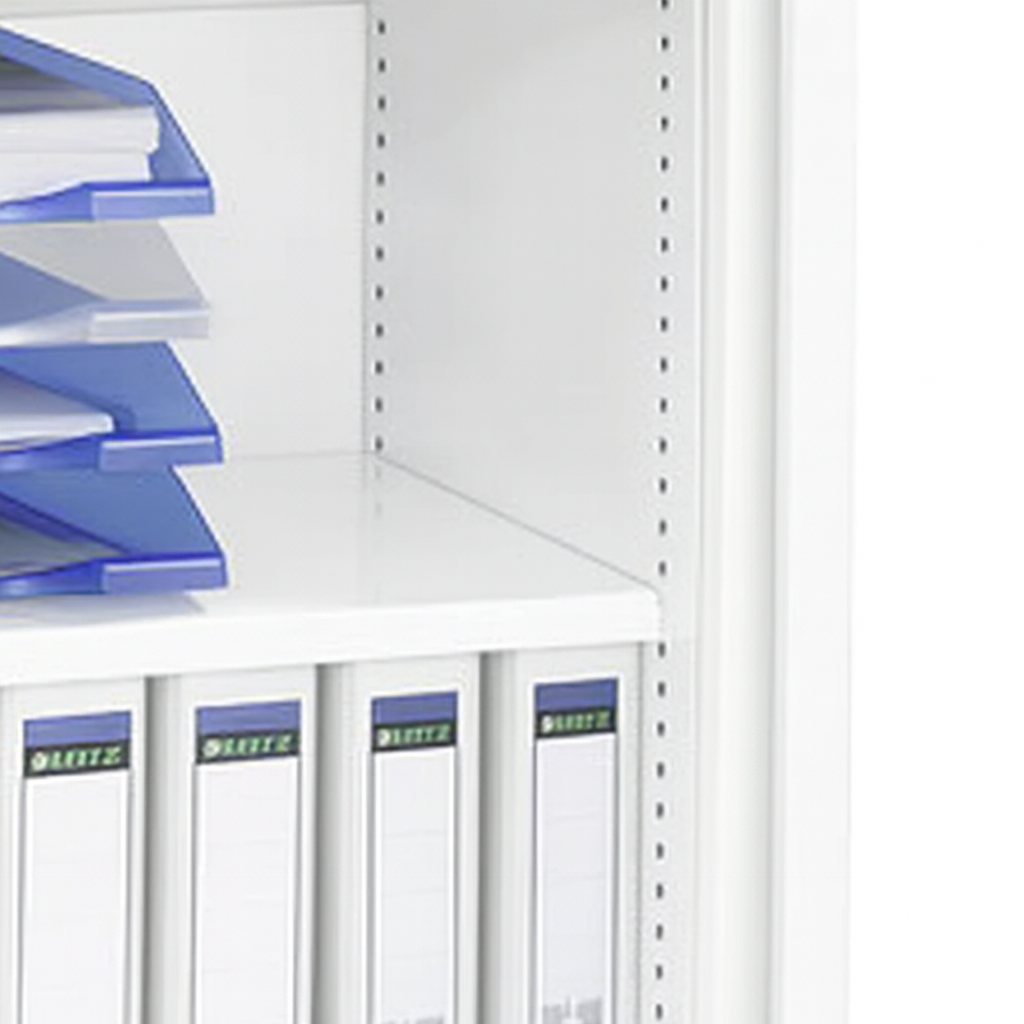 Roldeurkast Wit 105 x 120 x 43 cm