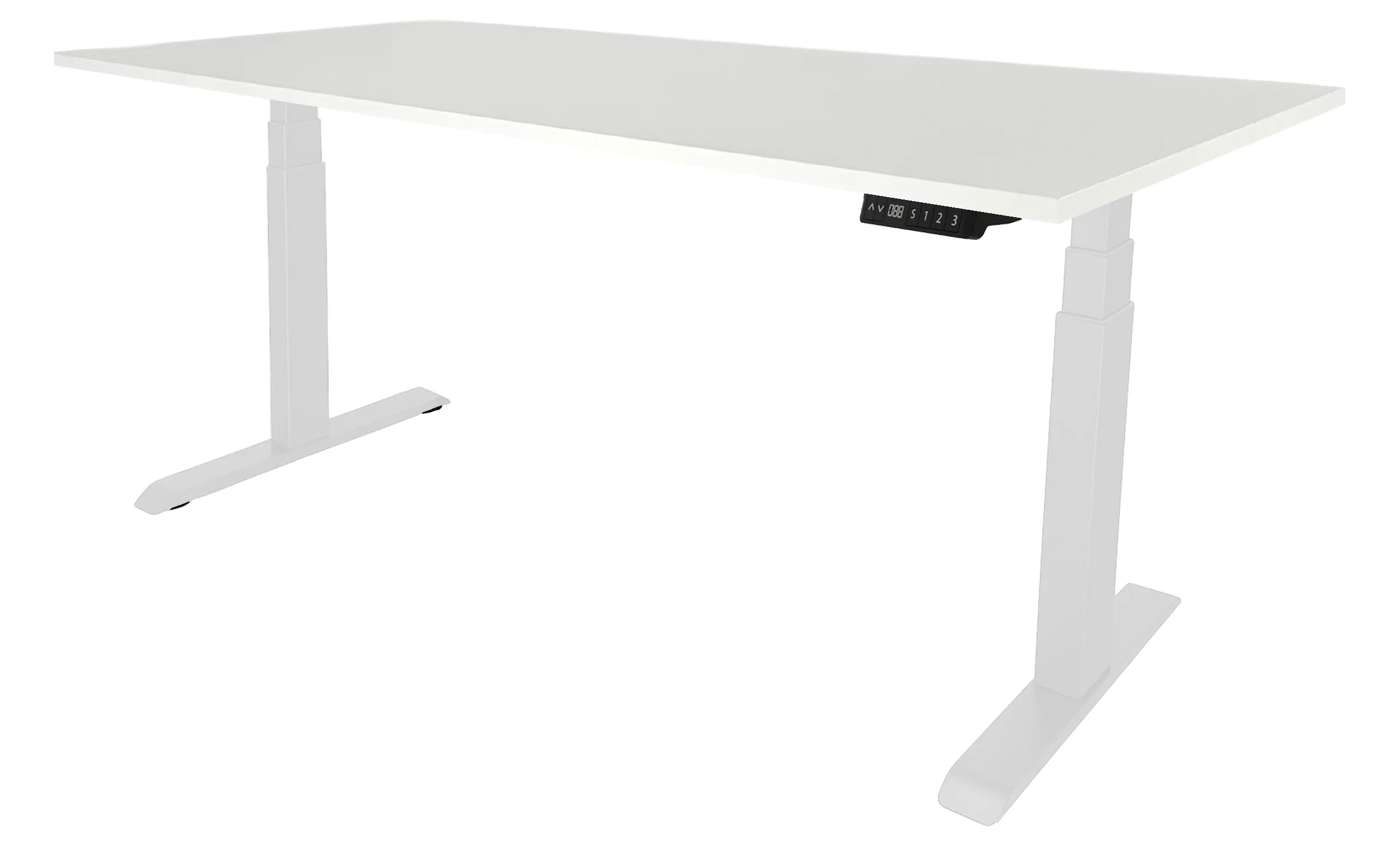 Zit-Sta Bureau Elektrisch 'Professional' EN-527 180x80cm Wit - Wit