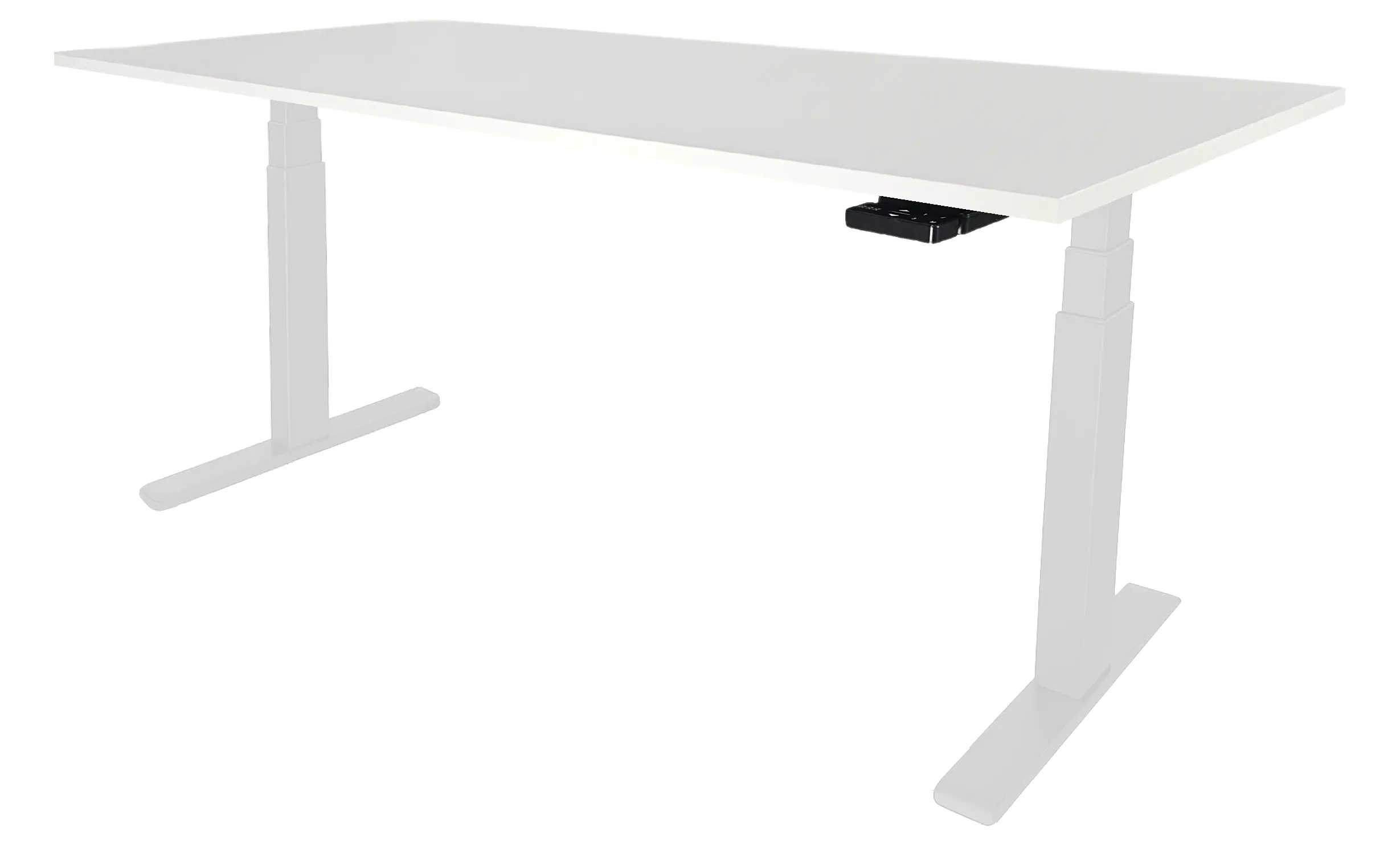 Zit-Sta Bureau Elektrisch 'Deluxe' NPR-1813 120x80cm Wit - Wit