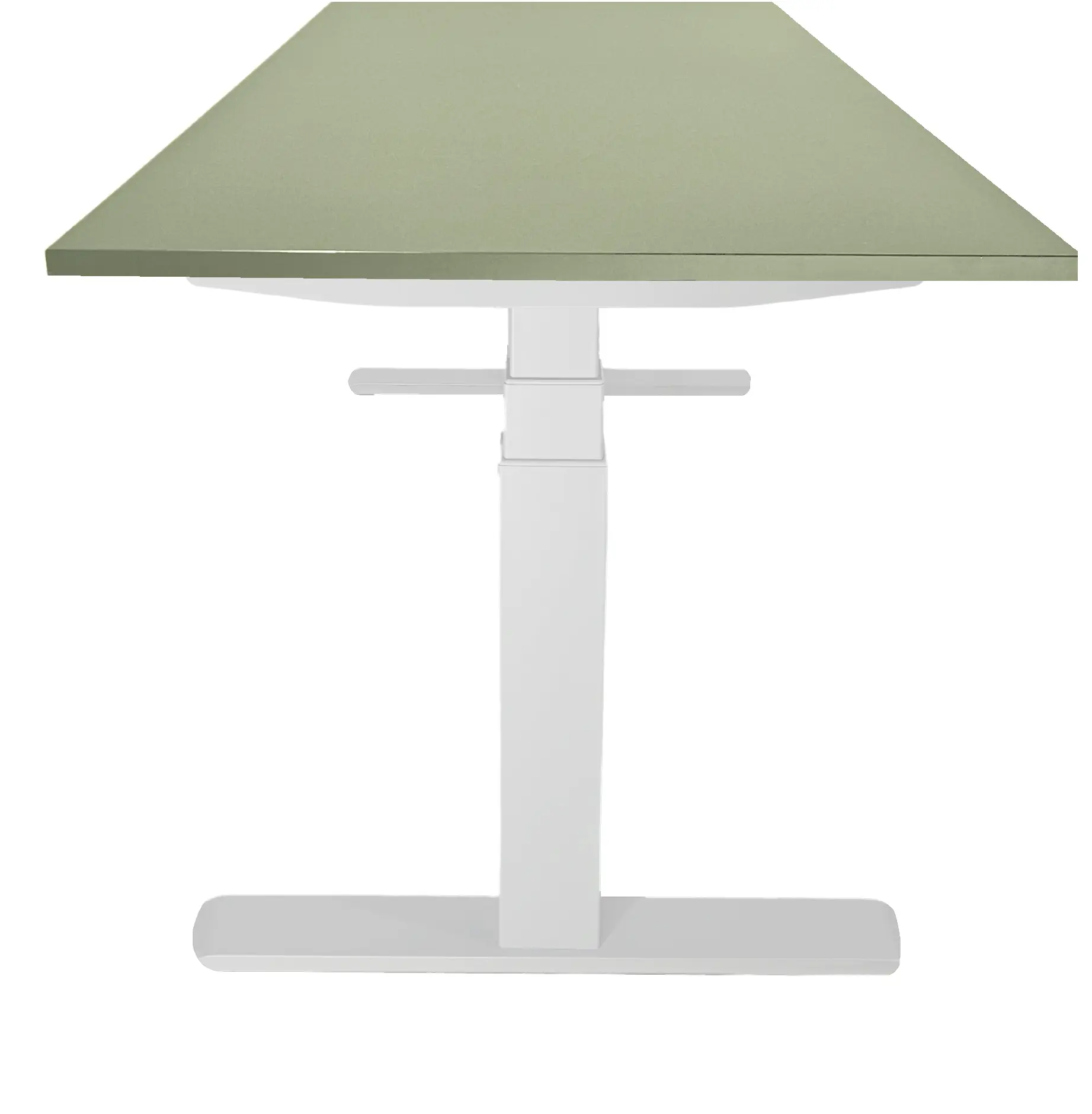 Zit-Sta Bureau Elektrisch 'Deluxe' NPR-1813 200x80cm Wit - Pine