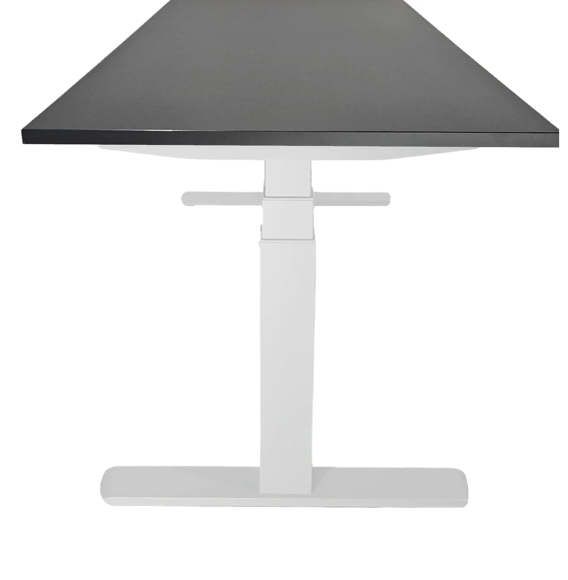 Zit-Sta Bureau Elektrisch 'Deluxe' NPR-1813 140x80cm Wit - Zwart