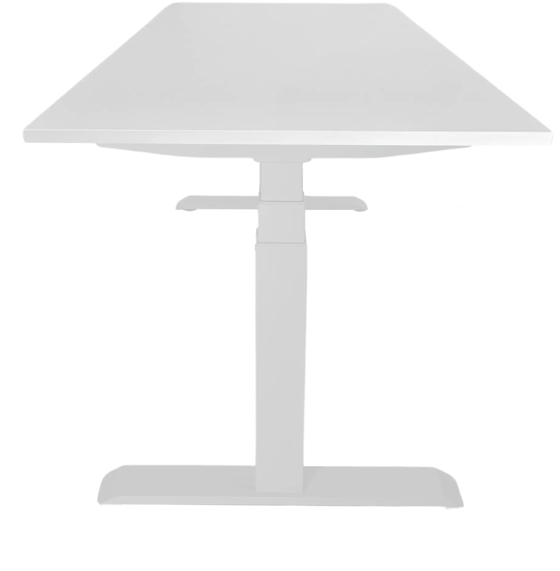 Zit-Sta Bureau Elektrisch 'Professional' EN-527 200x80cm Wit - Wit