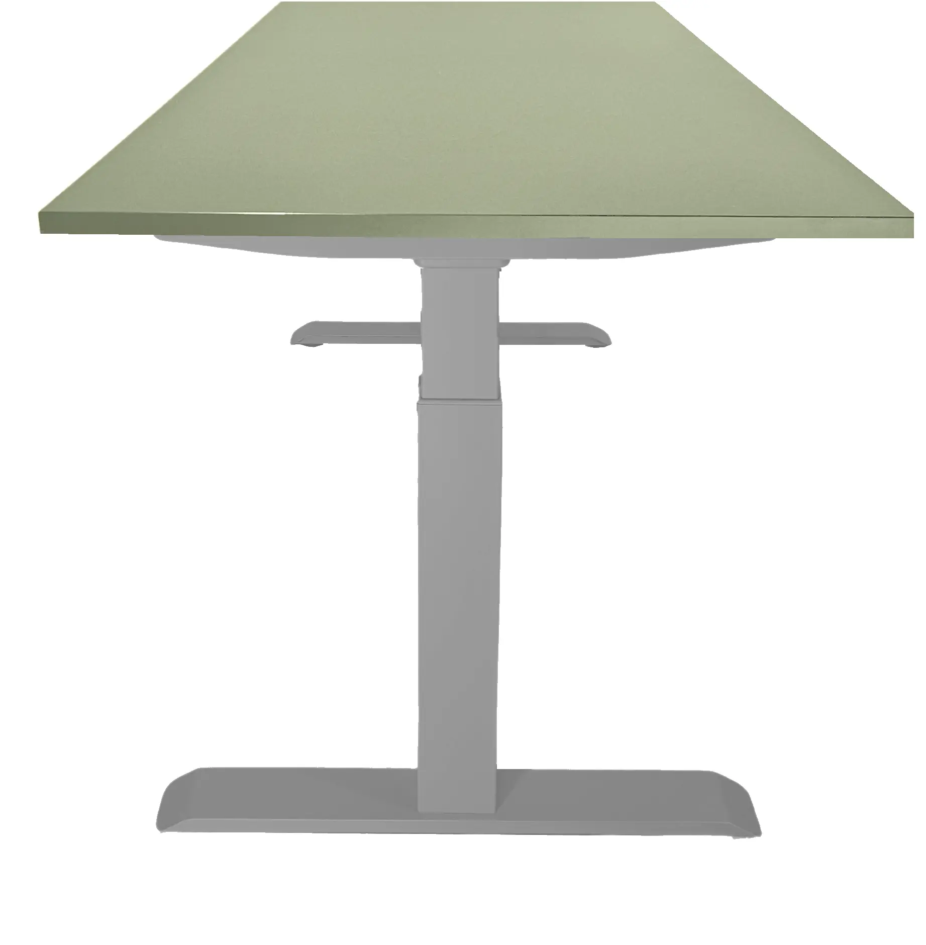 Zit-Sta Bureau Elektrisch 'Basic' 160x80cm Aluminium - Pine