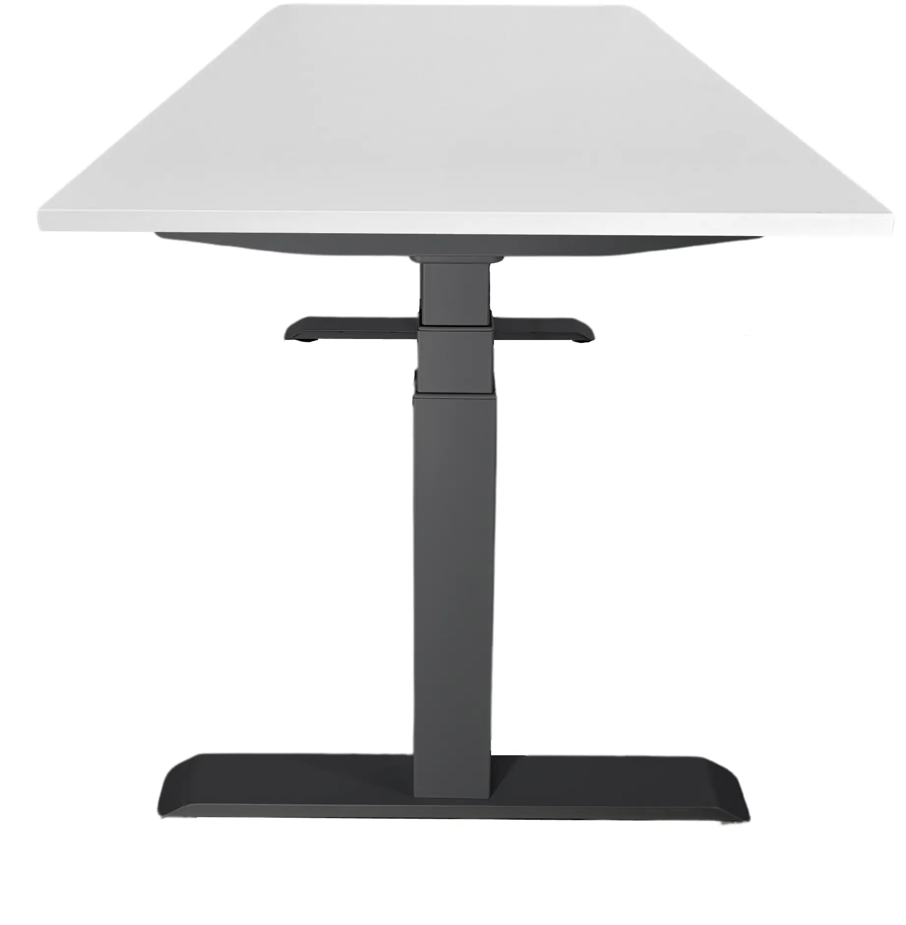 Zit-Sta Bureau Elektrisch 'Professional' EN-527 120x80cm Zwart - Wit