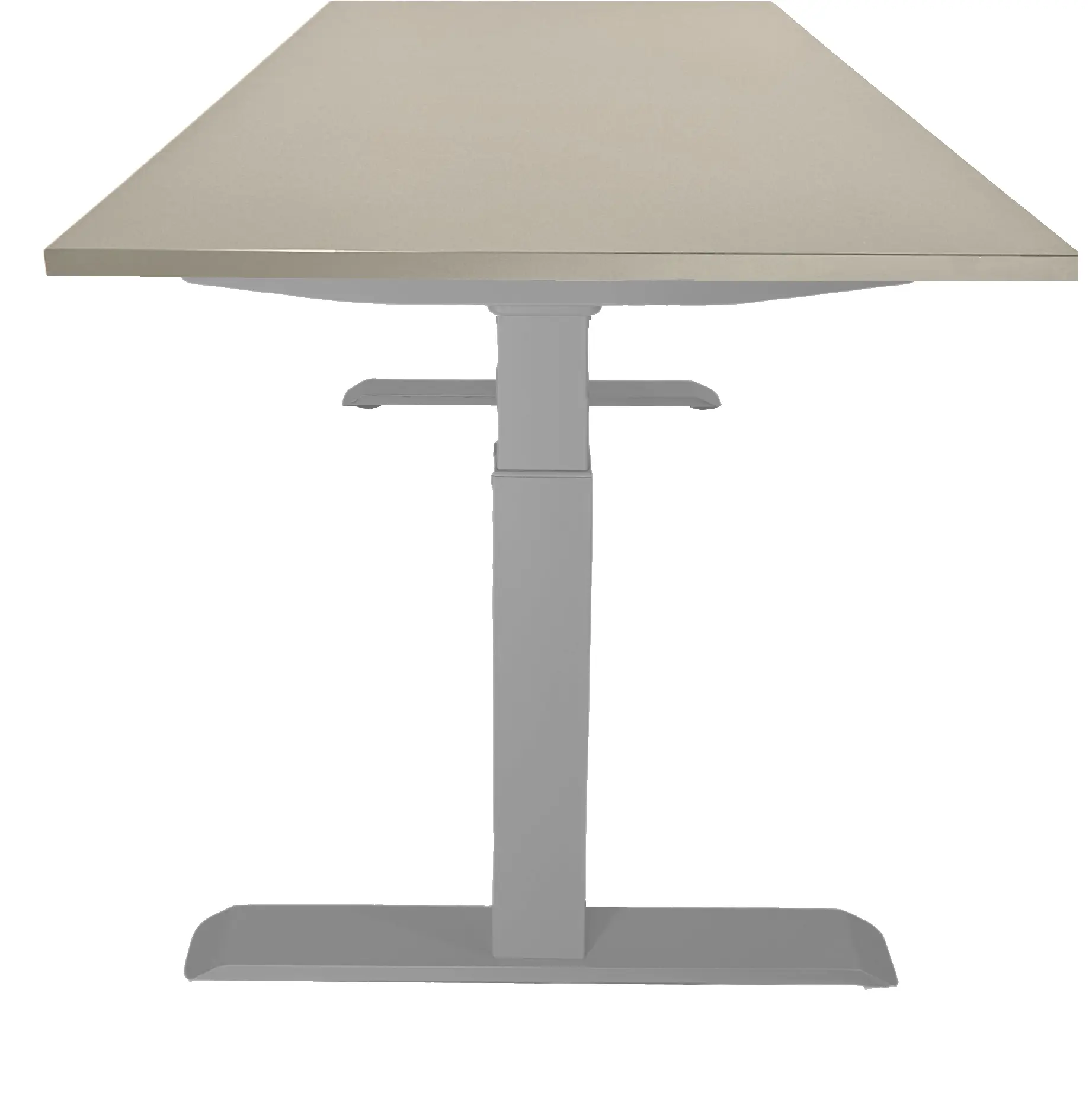 Zit-Sta Bureau Elektrisch 'Basic' 180x80cm Aluminium - Cuando