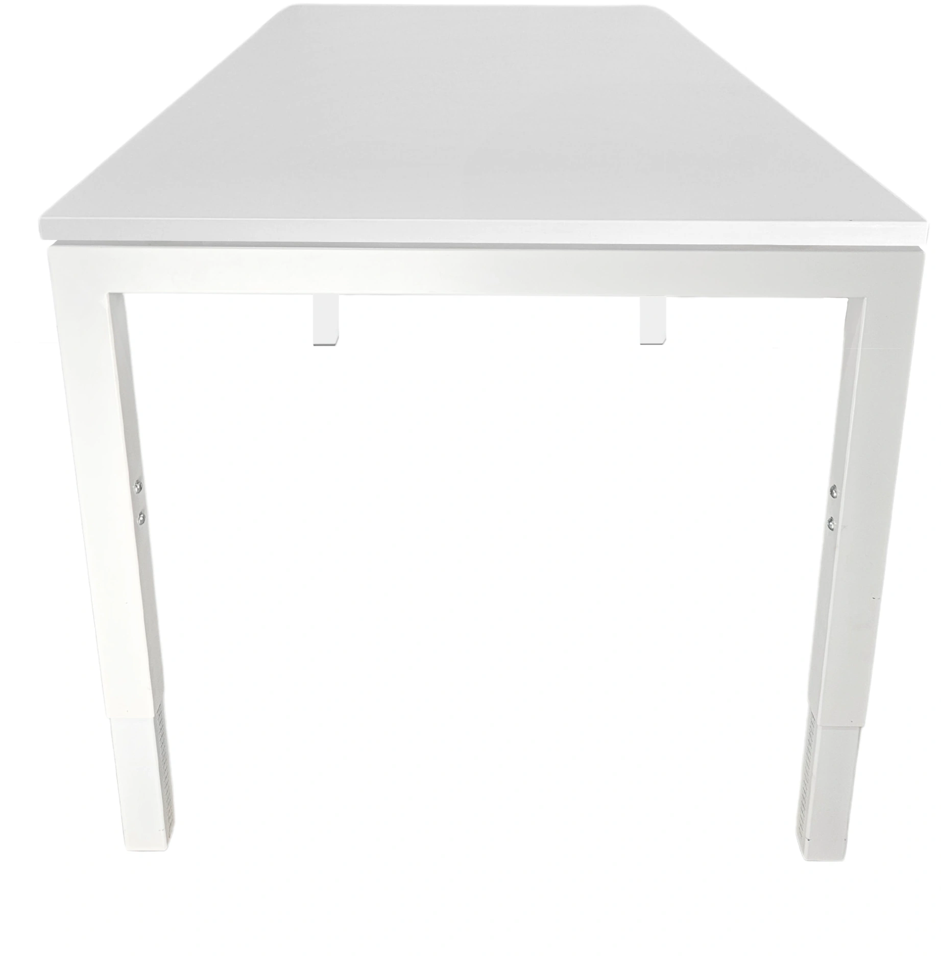 Vida 4-poots Vergadertafel recht 180x80cm Wit Wit