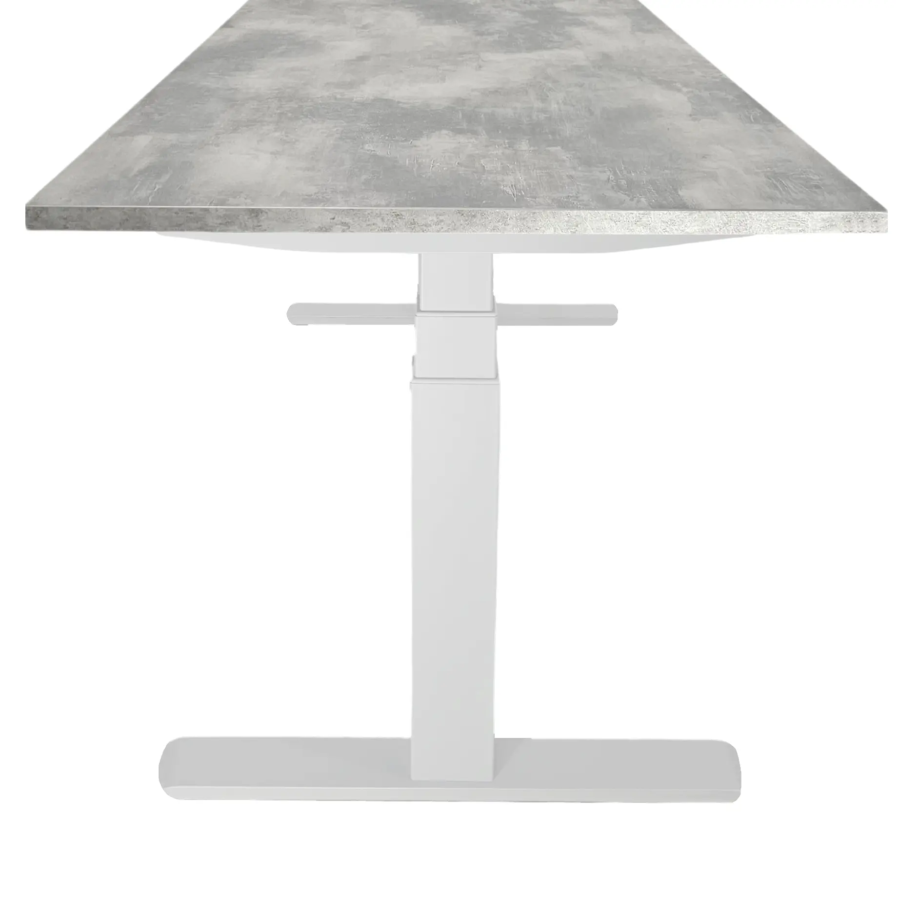 Zit-Sta Bureau Elektrisch 'Deluxe' NPR-1813 180x80cm Wit - Oxyd