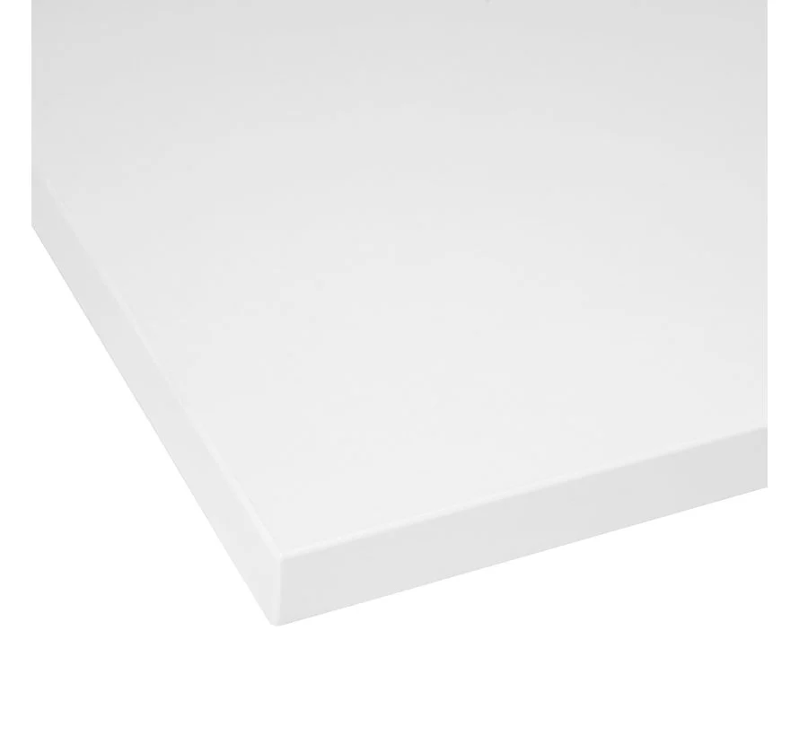 Los bureaublad - recht 140x80cm Wit
