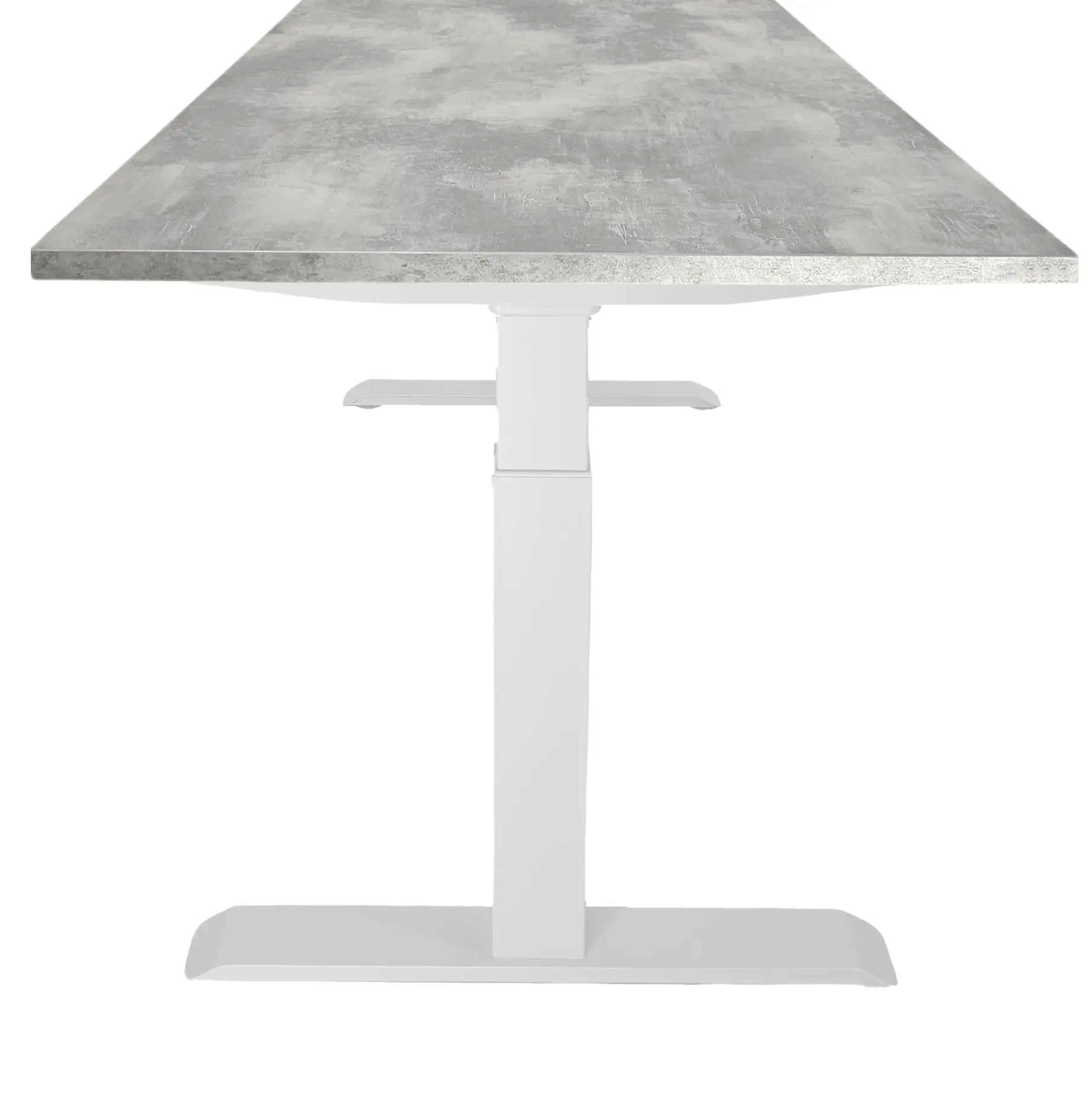 Zit-Sta Bureau Elektrisch 'Basic' 120x80cm Wit - Oxyd