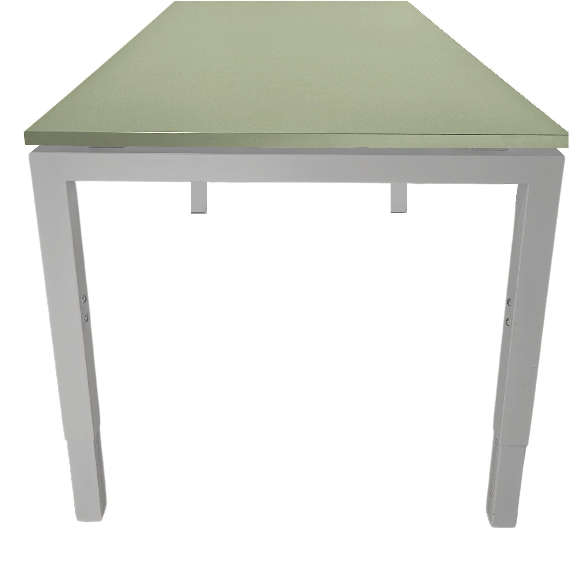 Vida 4-poots Kantinetafel recht 200x100cm Aluminium Pine