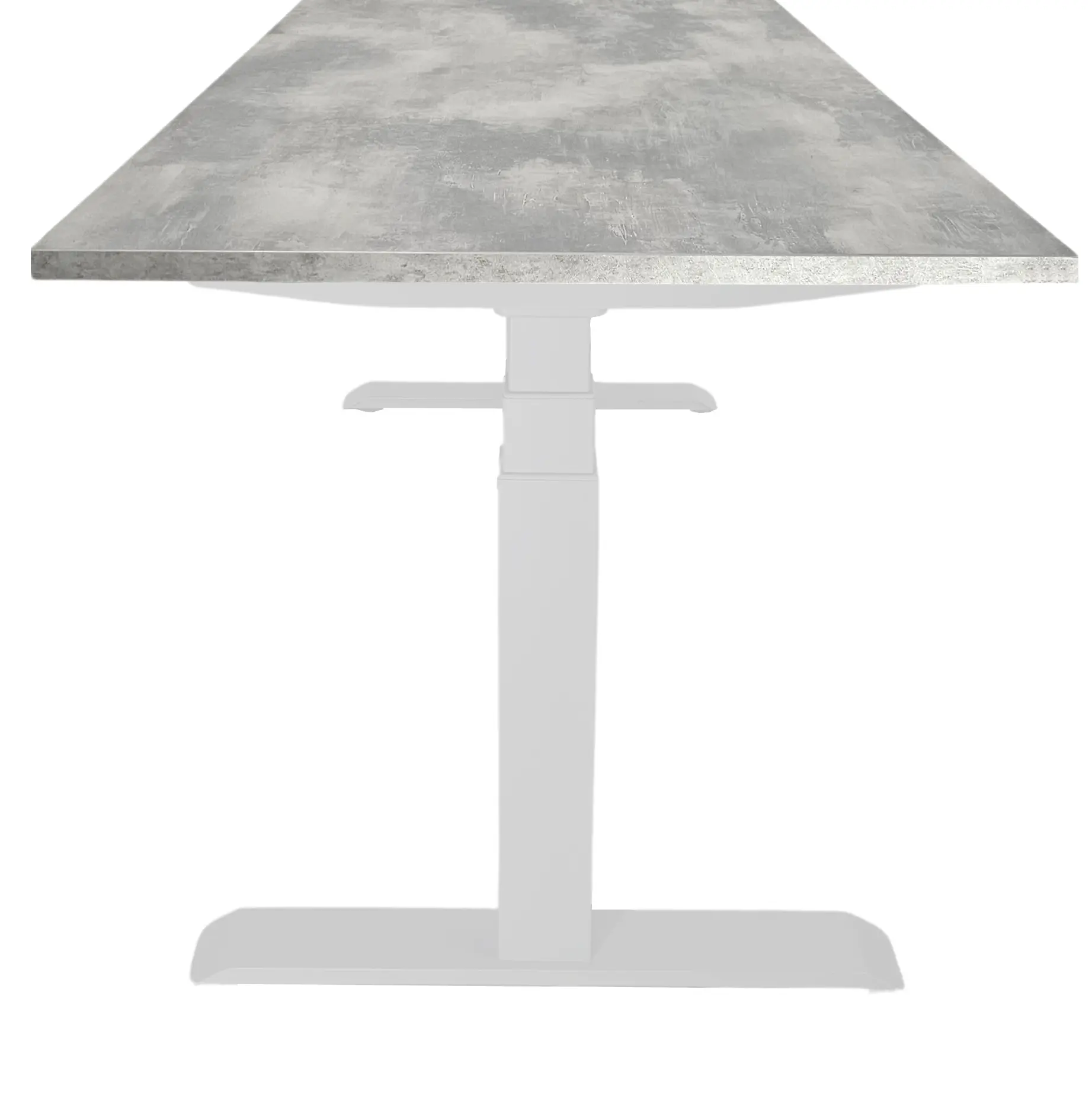 Zit-Sta Bureau Elektrisch 'Professional' EN-527 120x80cm Wit - Oxyd