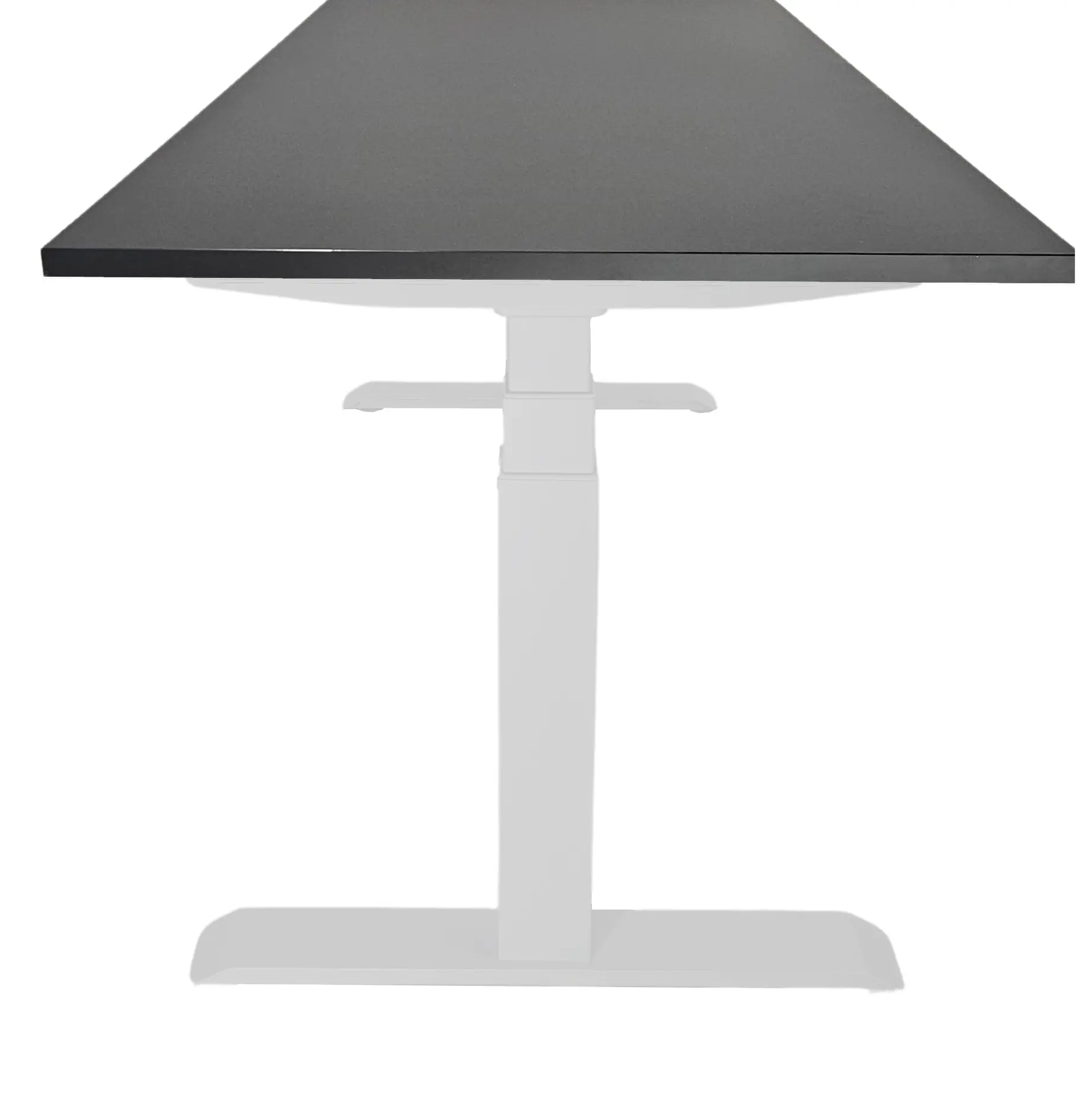 Zit-Sta Bureau Elektrisch 'Professional' EN-527 140x80cm Wit - Zwart