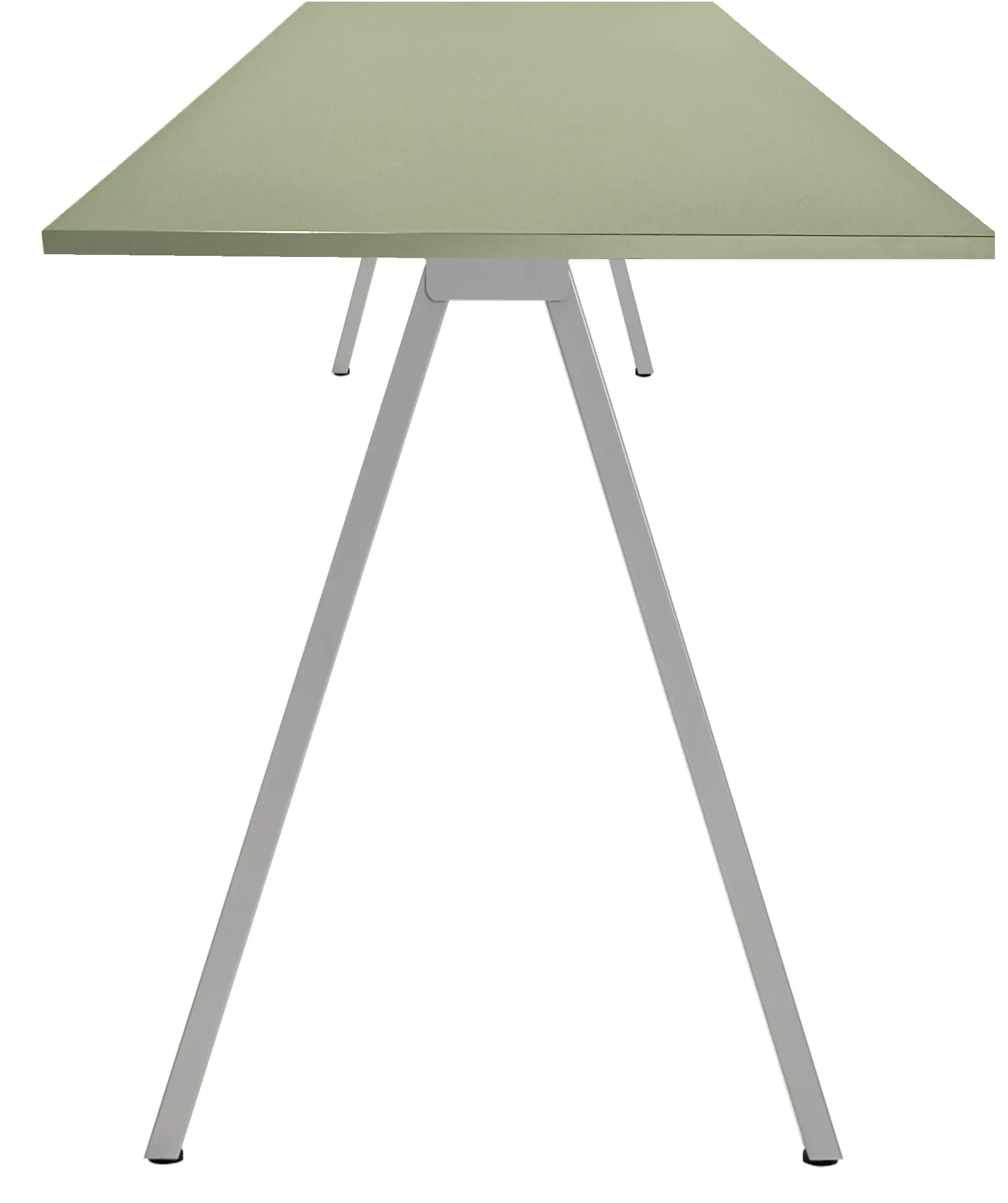 V-poot Bartafel recht 200x100cm Aluminium Pine