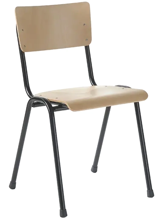 Houten Kantinestoel 'Maple' 