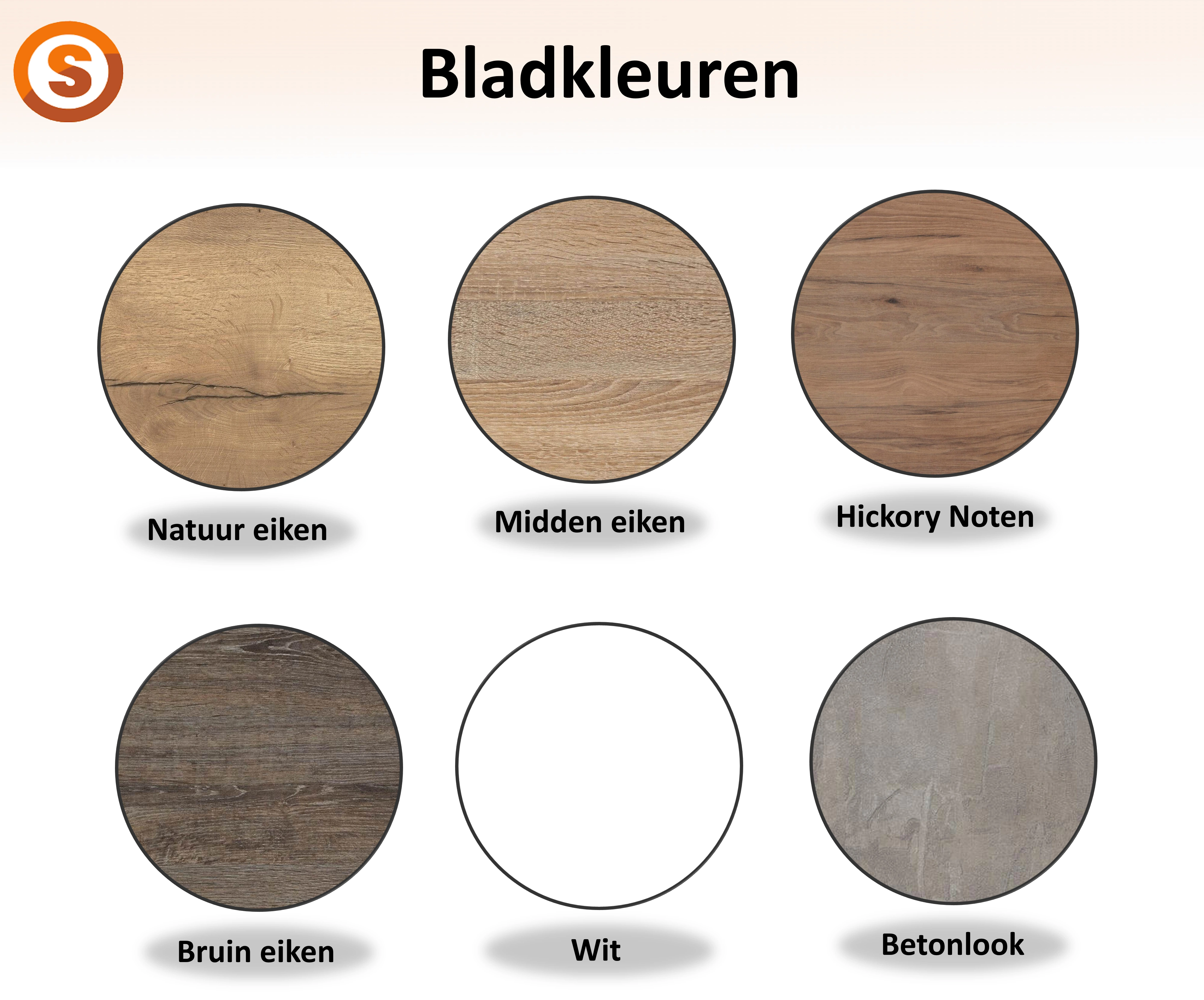 Vergadertafel Rond Ø120cm