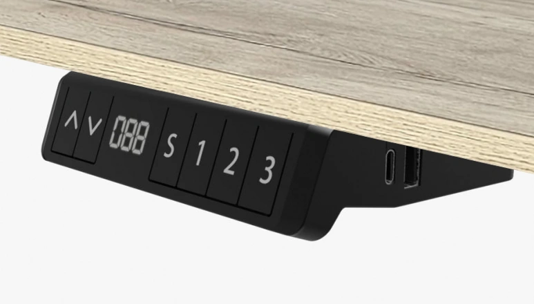 Zit-sta bureau elektrisch 'Pure'