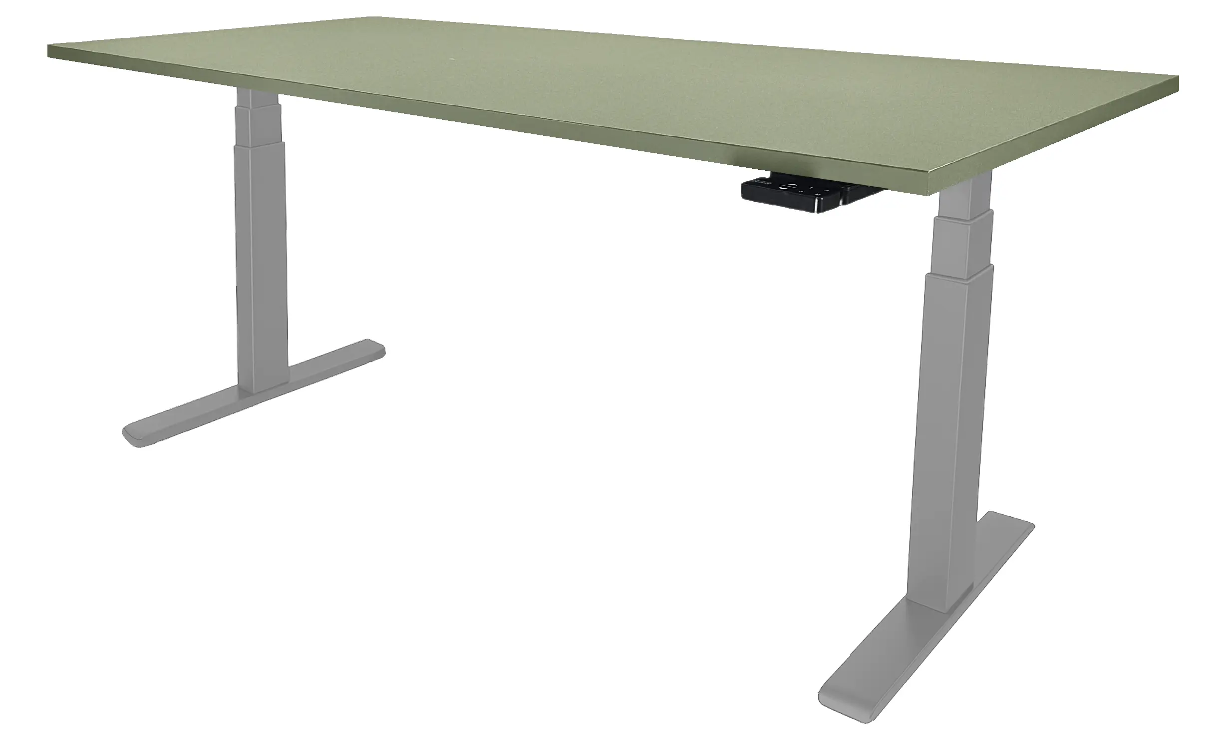 Zit-Sta Bureau Elektrisch 'Deluxe' NPR-1813 180x80cm Aluminium - Pine Zit-Sta Bureau Elektrisch 'Deluxe' NPR-1813 180x80cm Aluminium - Pine