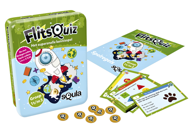 Kaartspel Squla Flitsquiz Groep